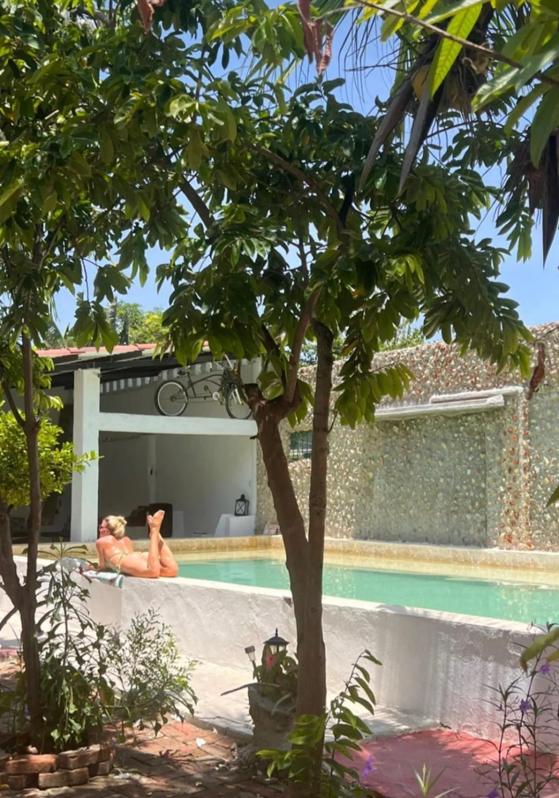 Swimming pool in Casa Torices Real 12