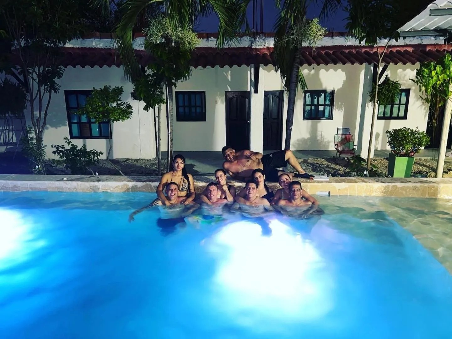 Swimming pool in Casa Torices Real 12