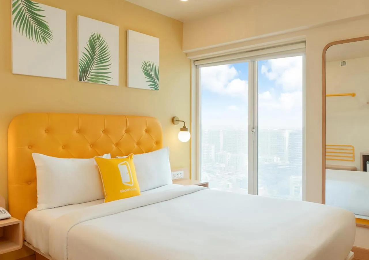 View (from property/room), Bed in Bloom Hotel Saki Vihar Powai