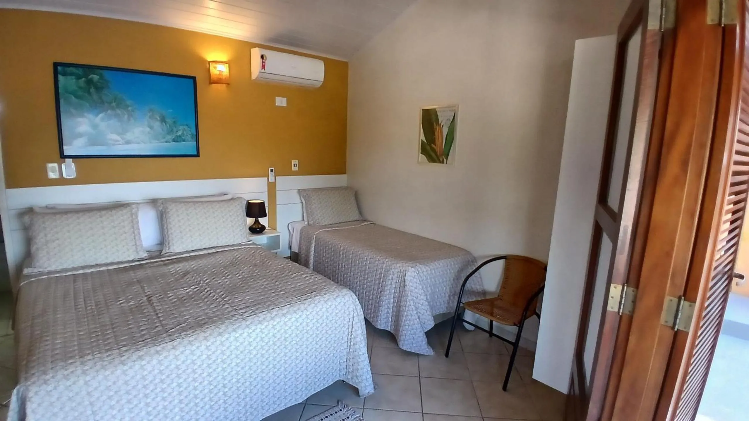 Standard Triple Room in Pousada Do Forte