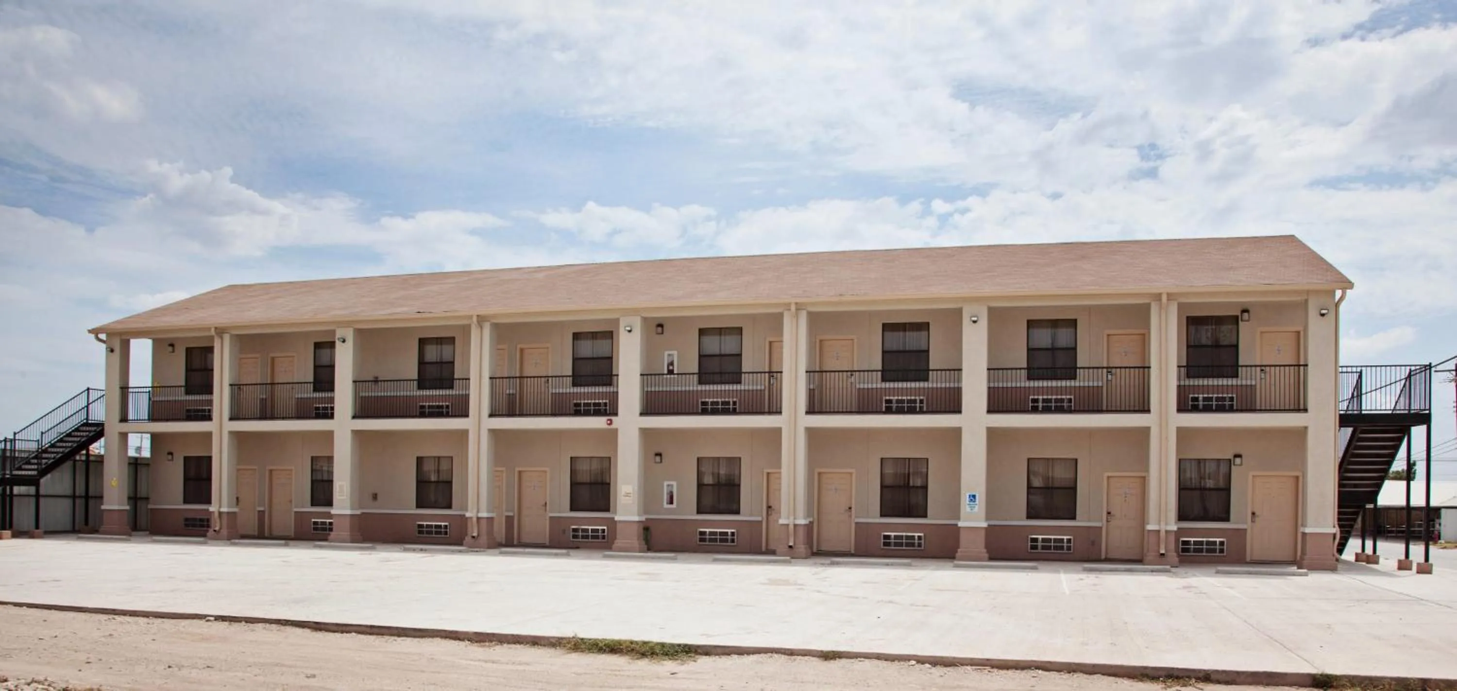 Property building in Big Lake Inn and Suites