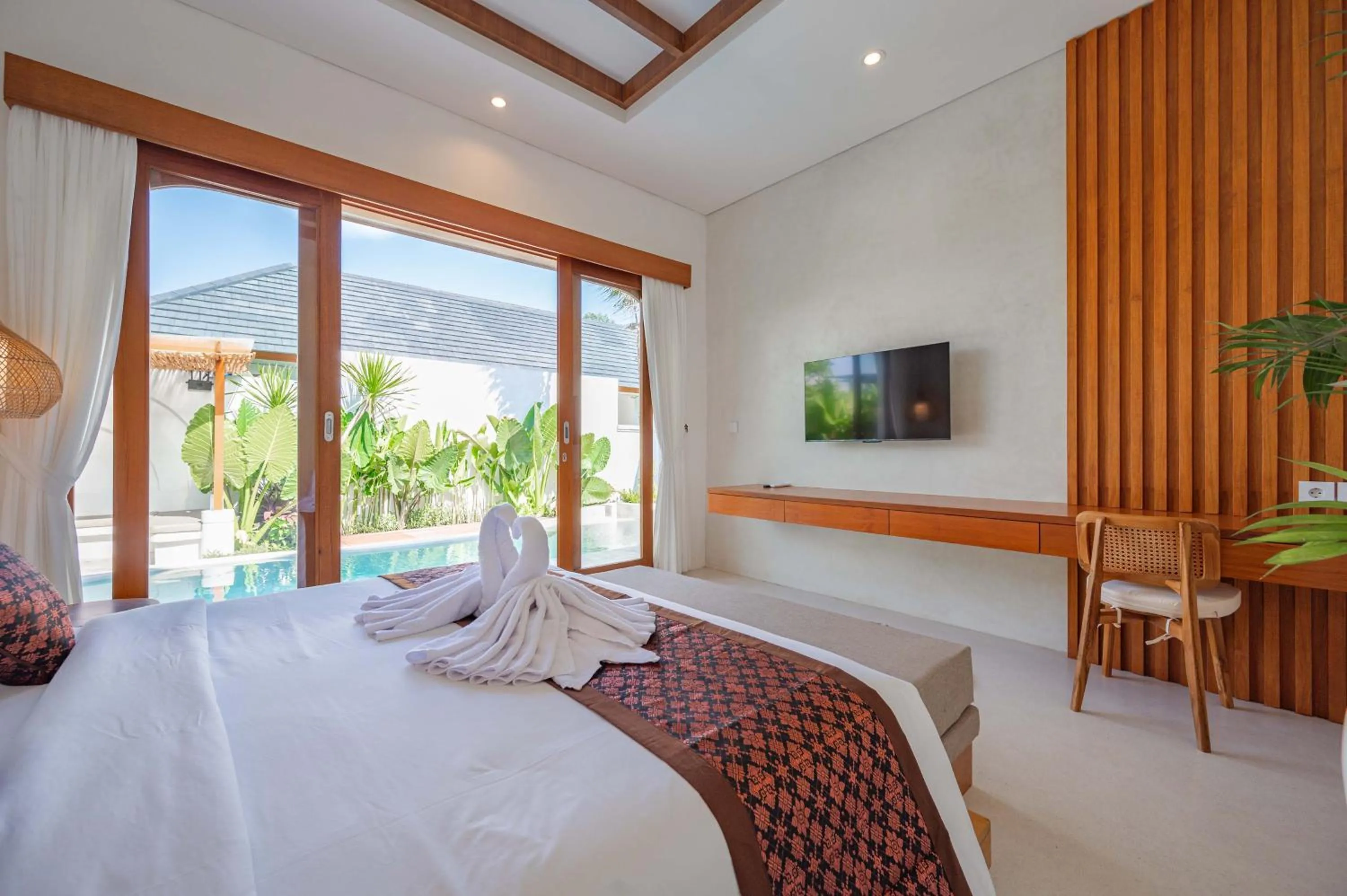 Bedroom, Bed in The Adya Hidden Villa Ubud