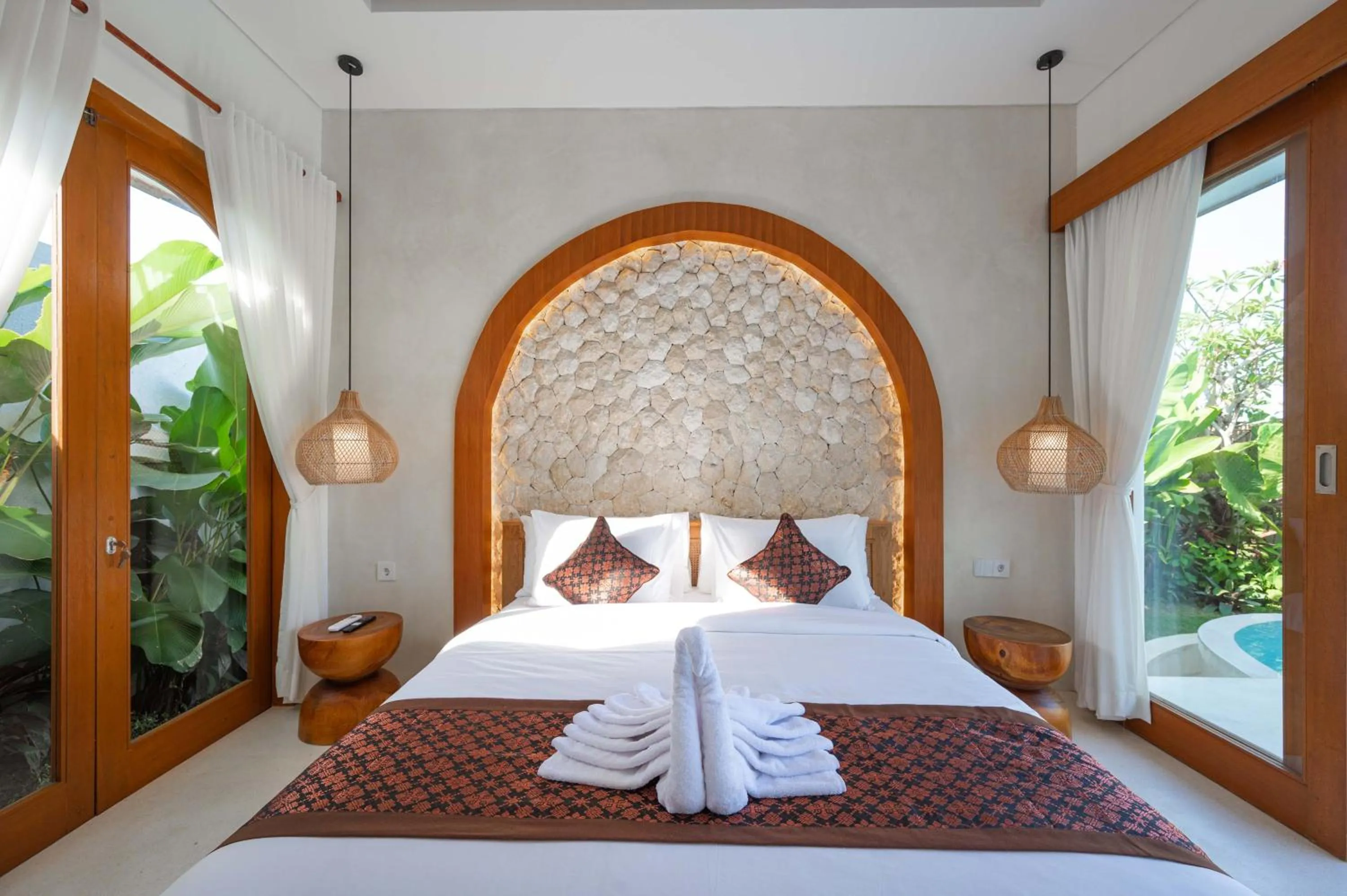 Bedroom, Bed in The Adya Hidden Villa Ubud