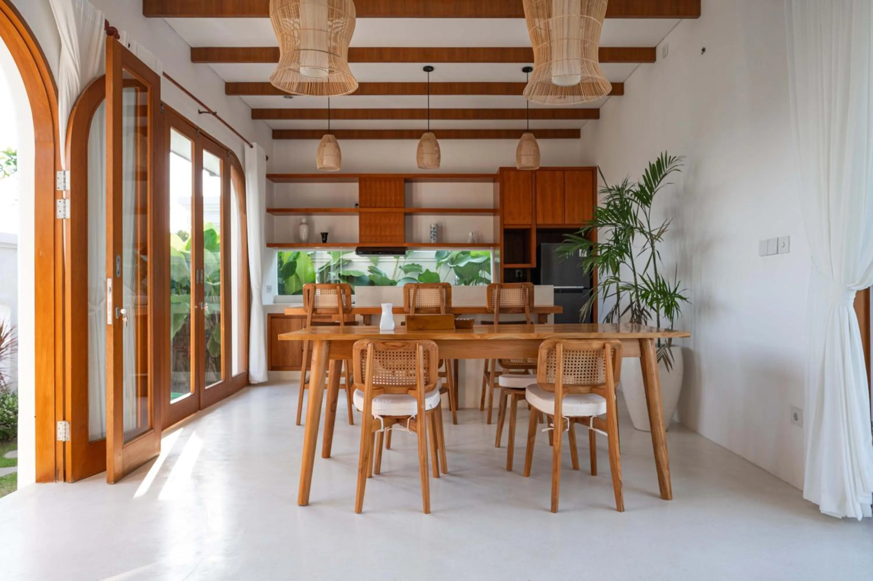 Dining area in The Adya Hidden Villa Ubud
