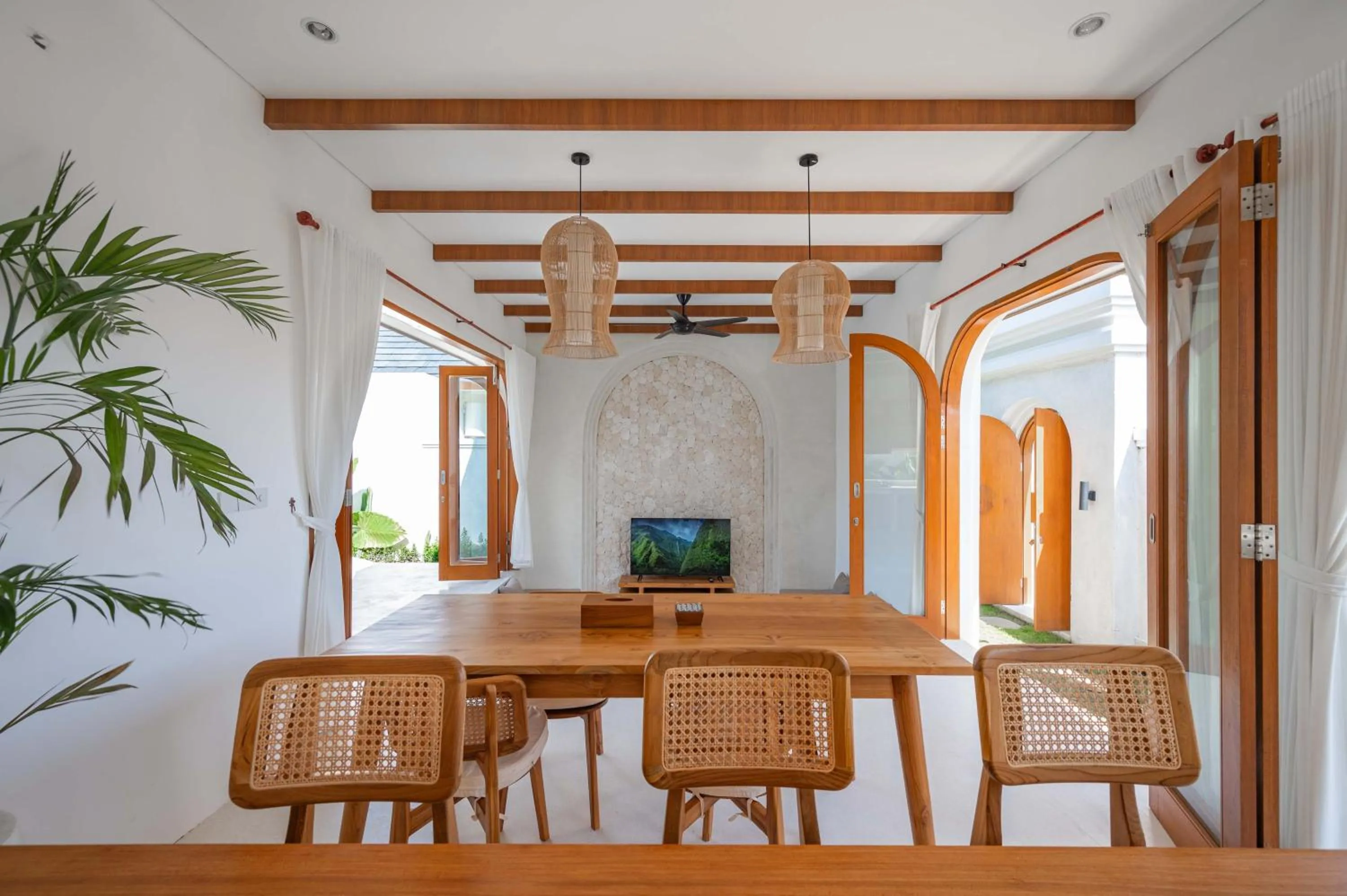 Dining area in The Adya Hidden Villa Ubud