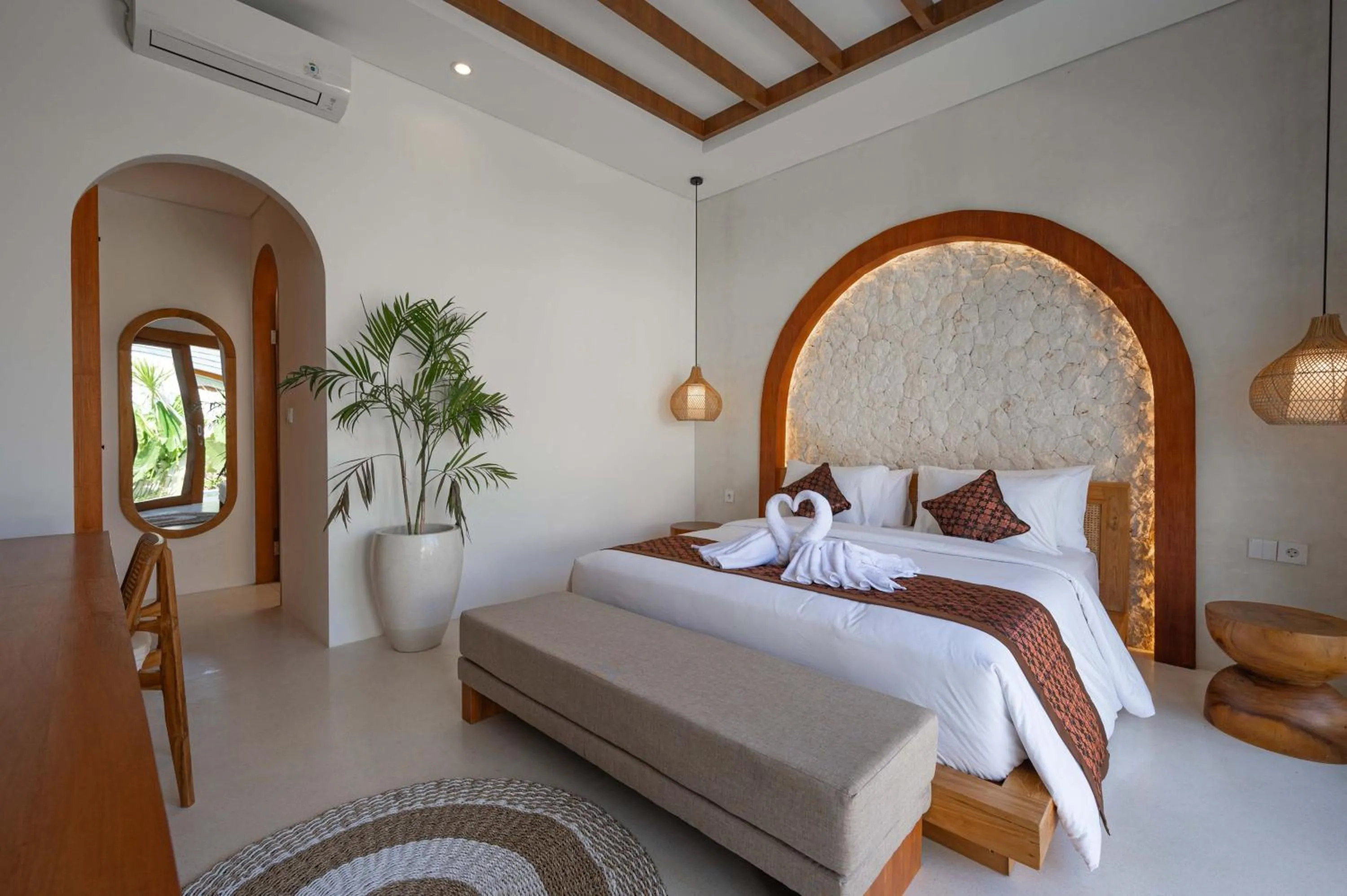 Bedroom, Bed in The Adya Hidden Villa Ubud
