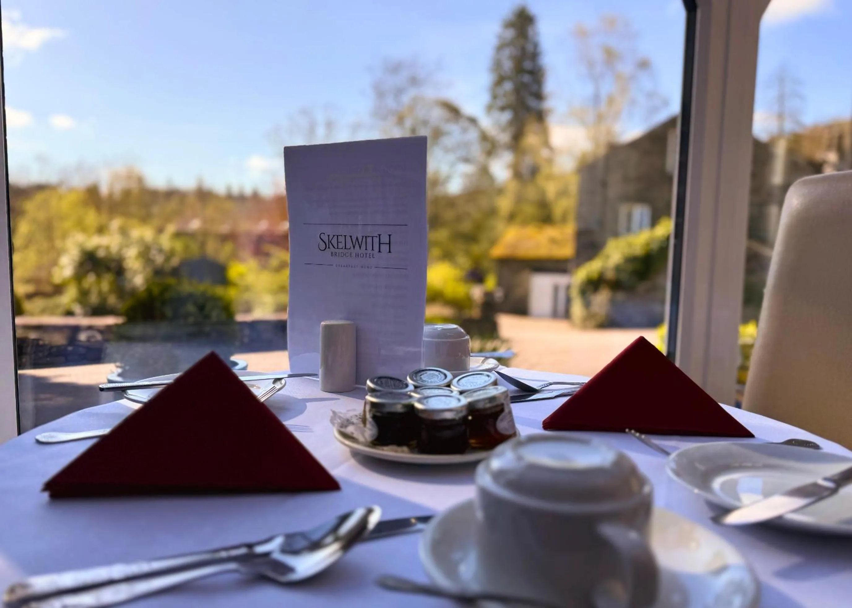 Dining area in Skelwith Bridge Hotel
