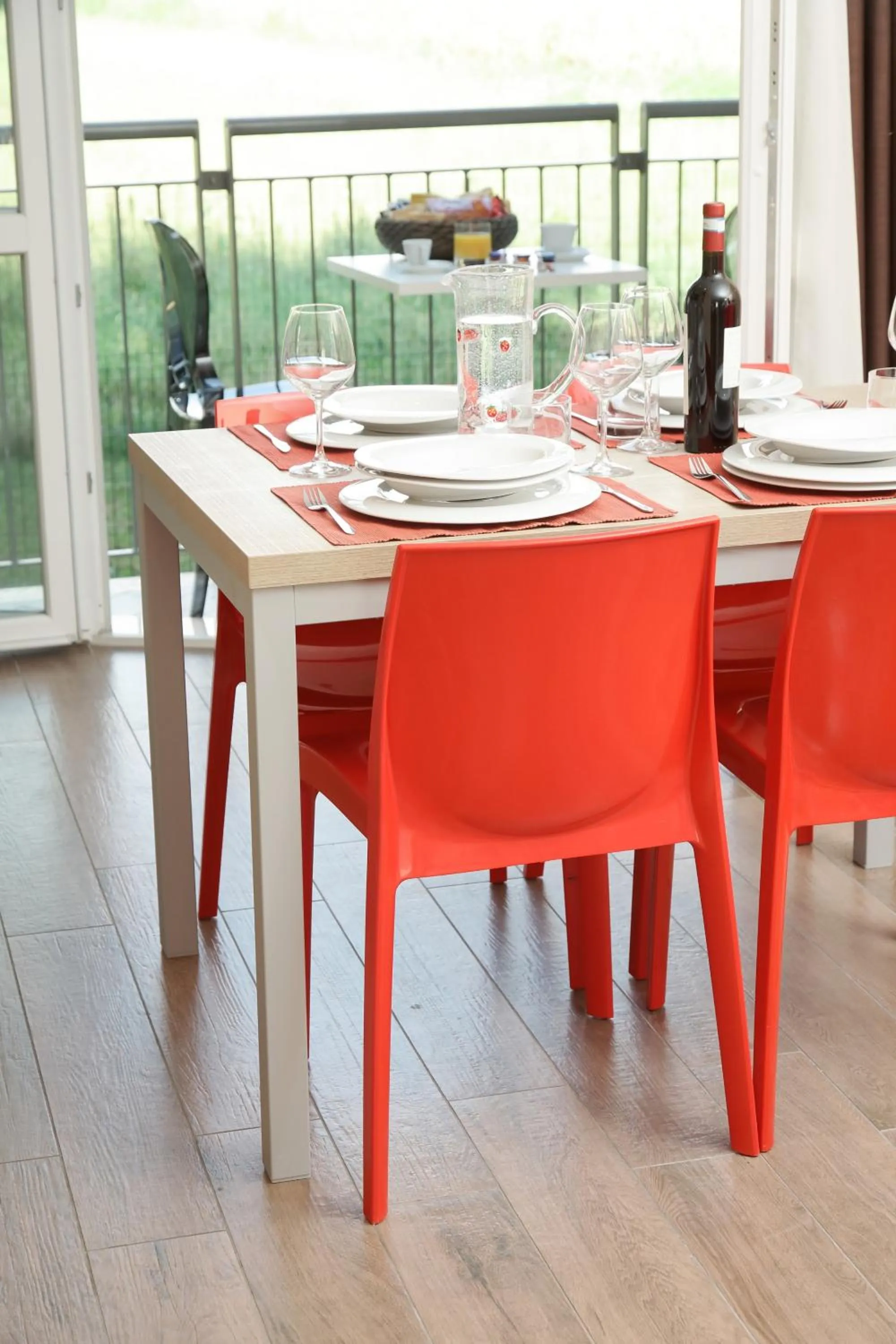 Dining area in Privilege Apartments
