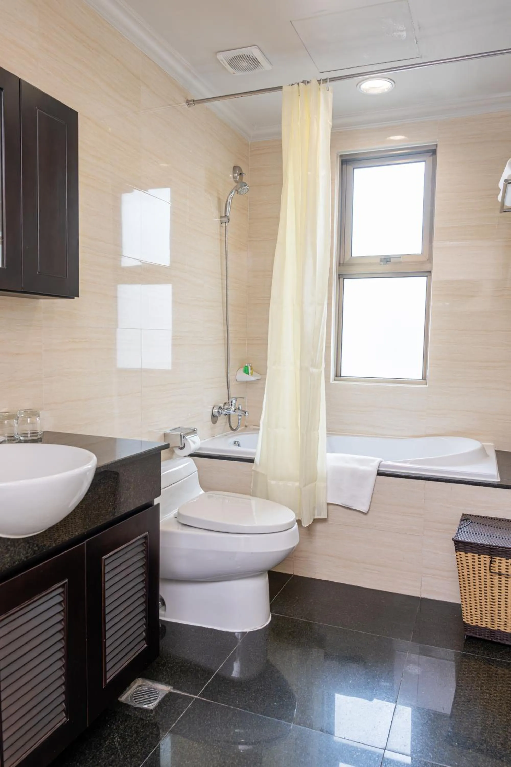 Bathroom in Mayfair Suites