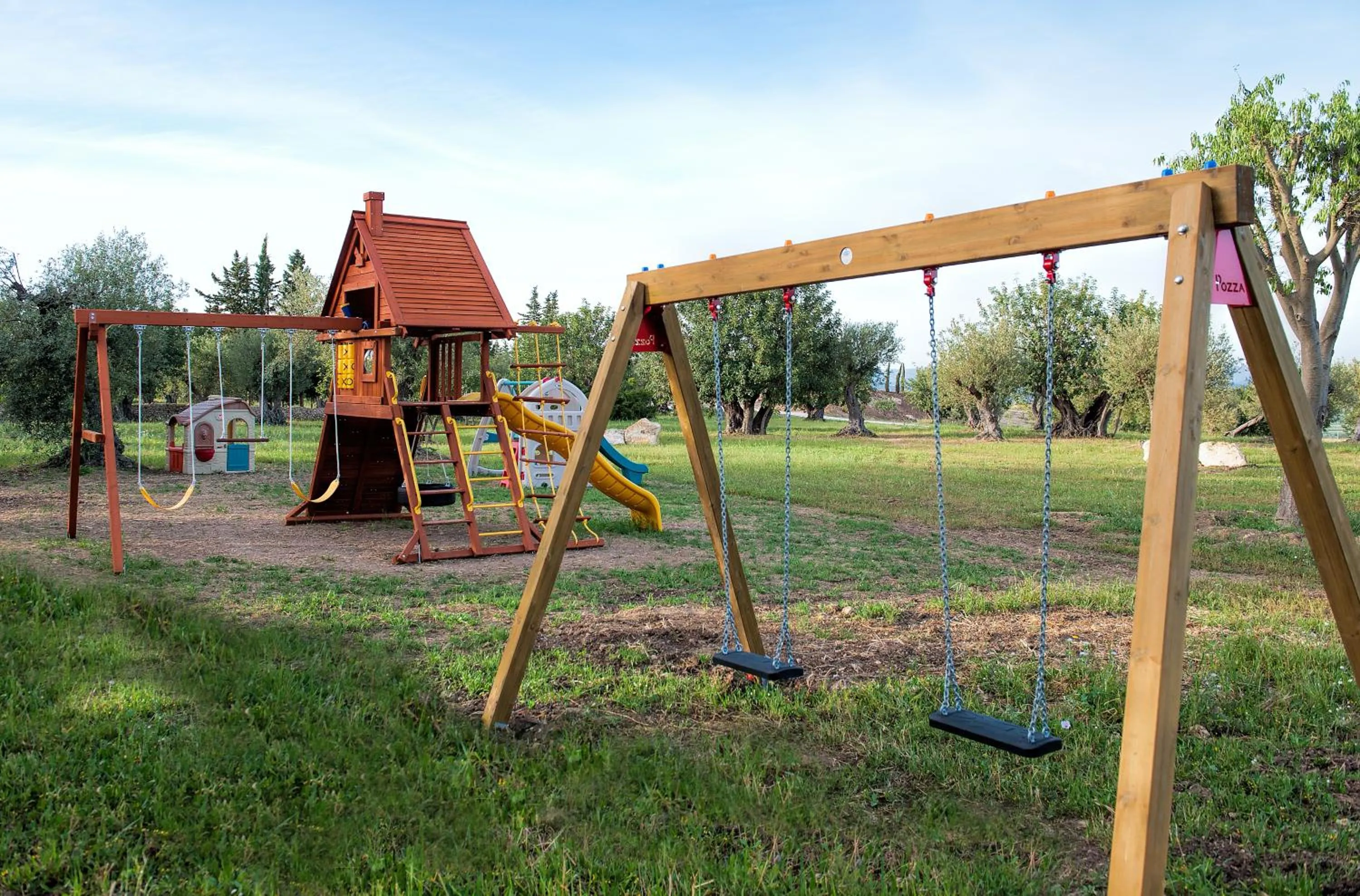 Children play ground in Masseria Della Volpe