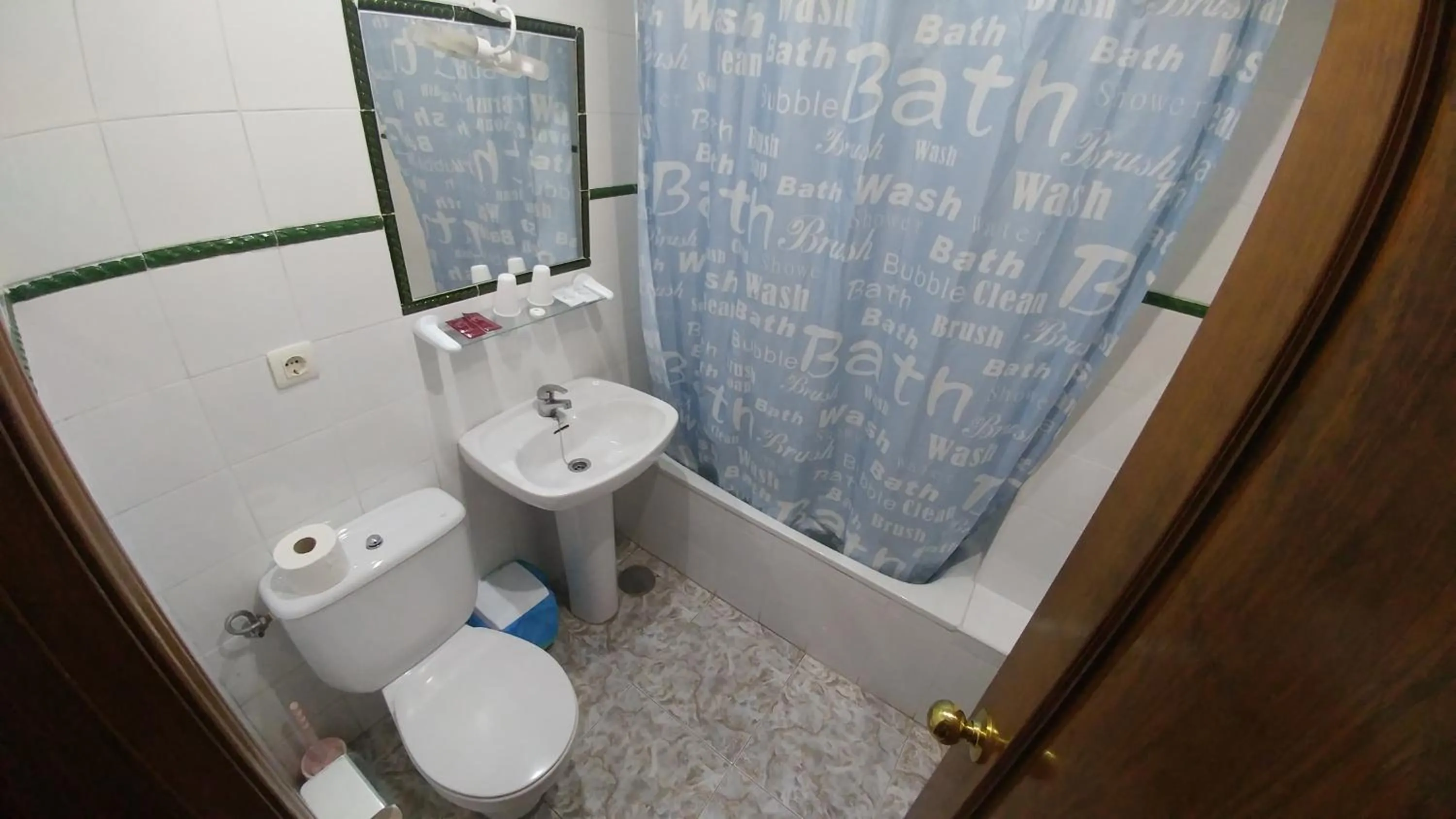 Bathroom in Hotel Doña Carmen