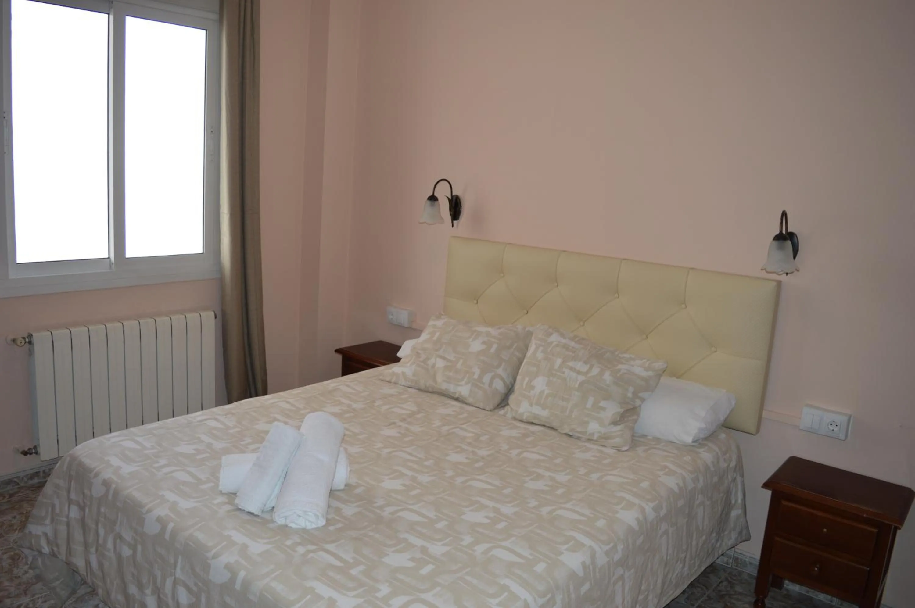 Bed in Hotel Doña Carmen