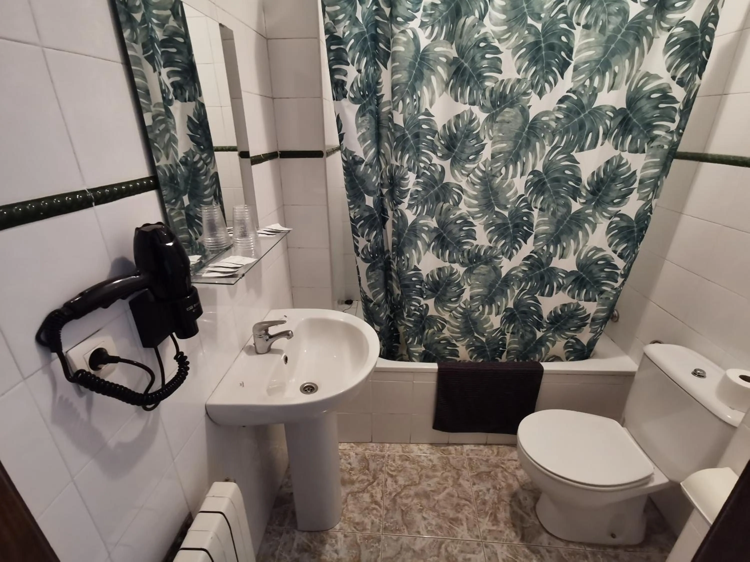 Bathroom in Hotel Doña Carmen