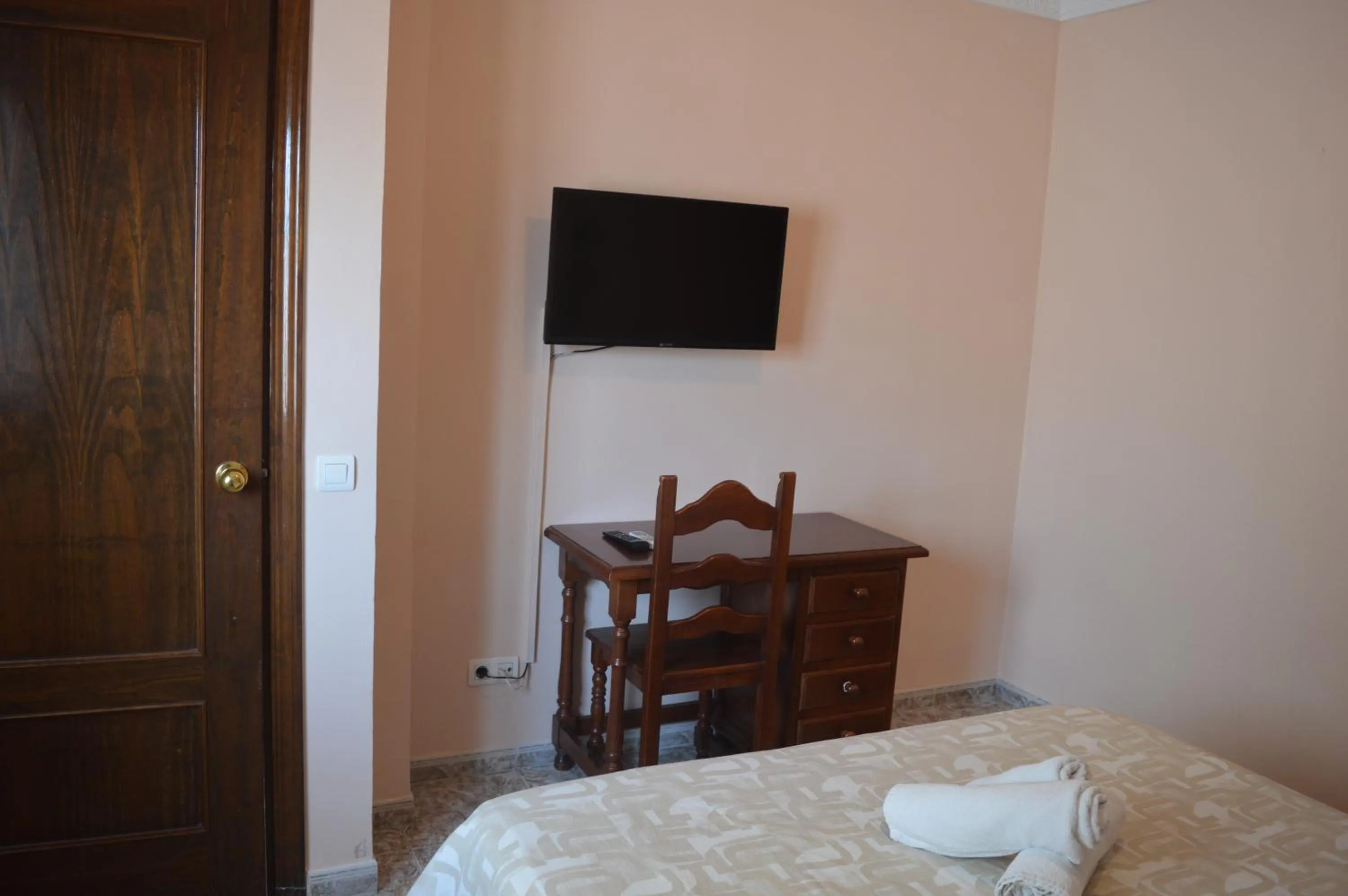 Bed in Hotel Doña Carmen