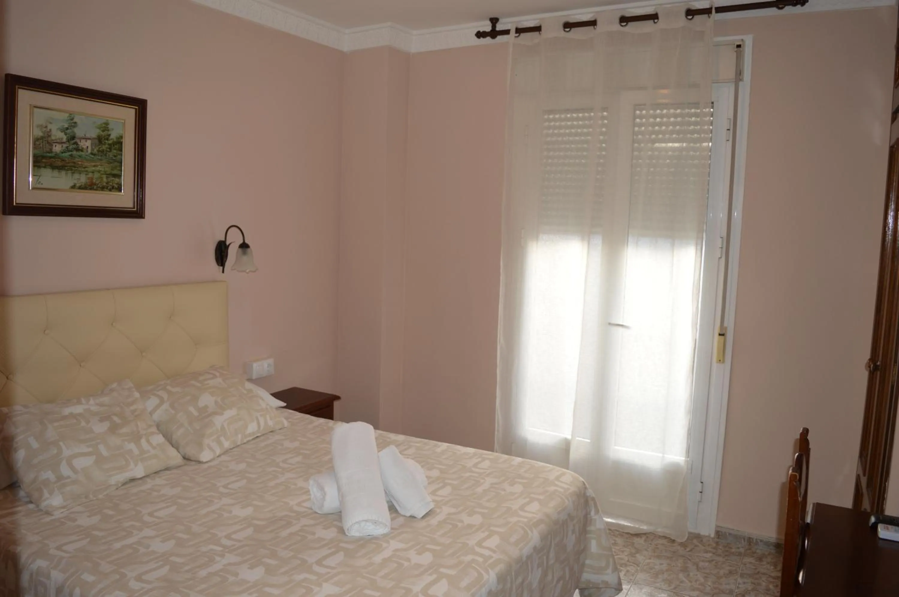 Bed in Hotel Doña Carmen