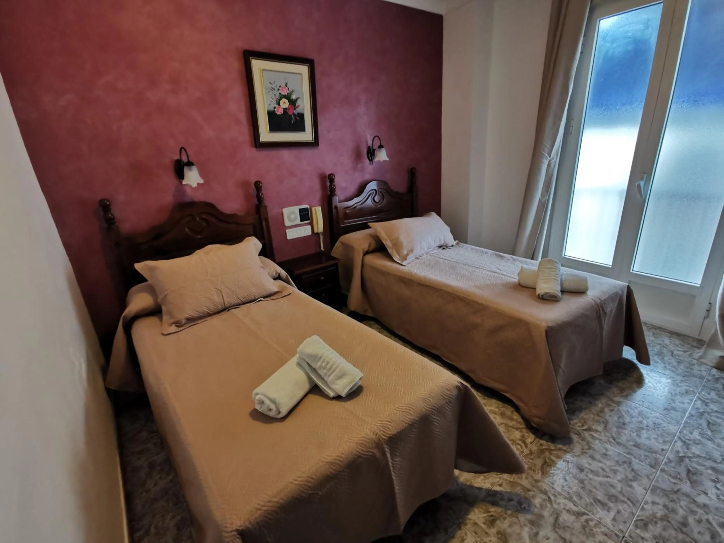 Bed in Hotel Doña Carmen