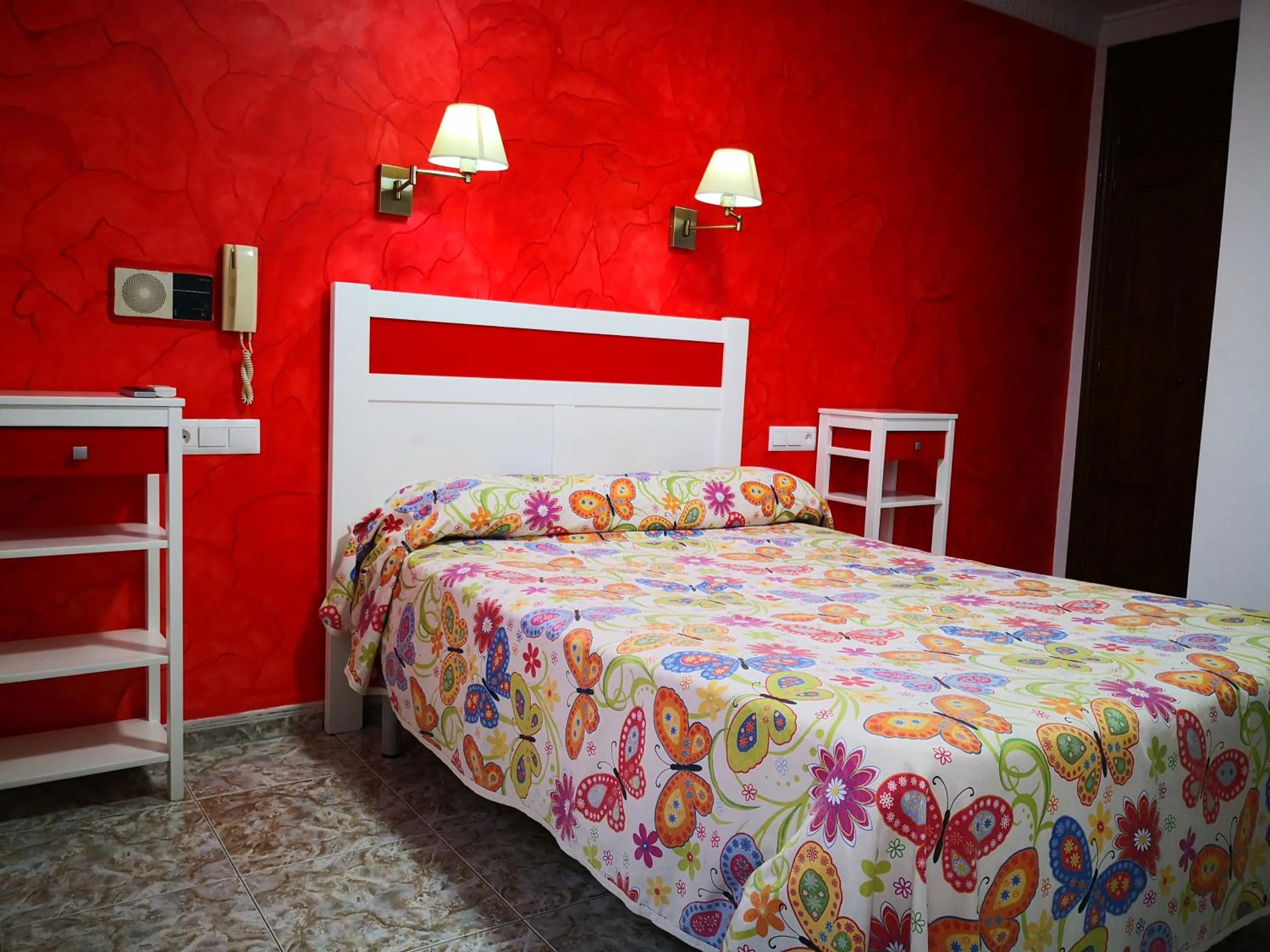 Bed in Hotel Doña Carmen