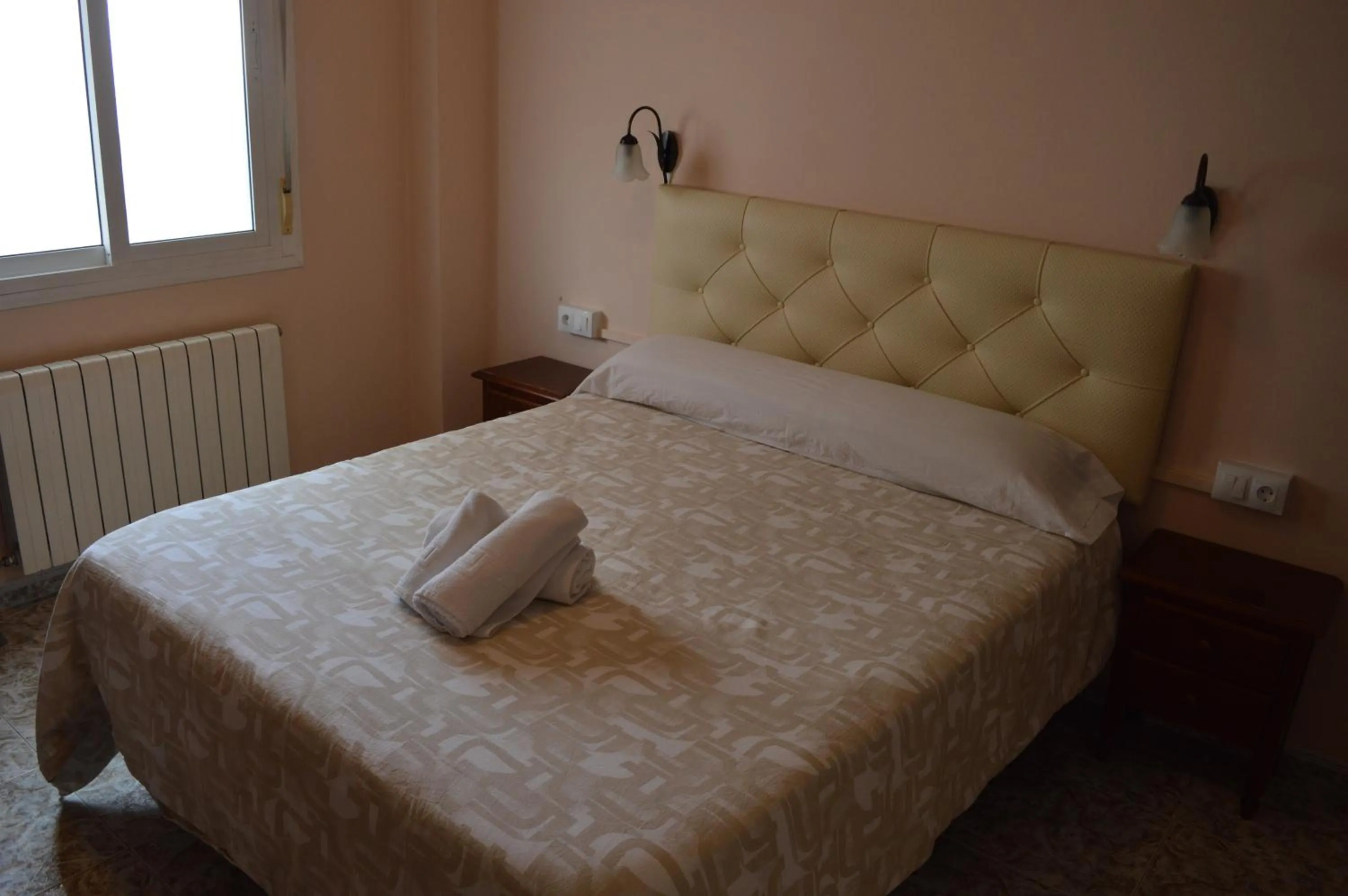 Bed in Hotel Doña Carmen