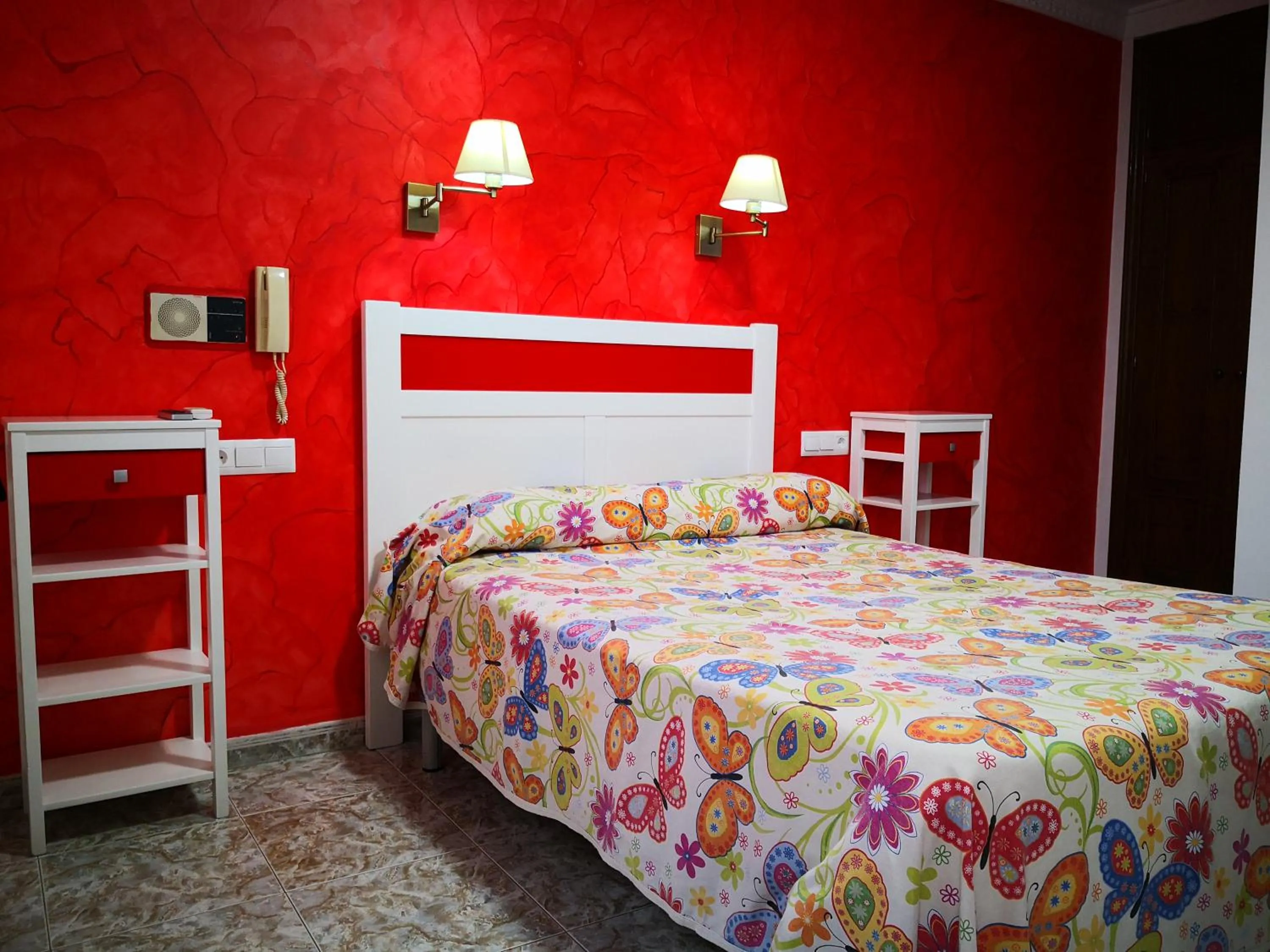 Bed in Hotel Doña Carmen