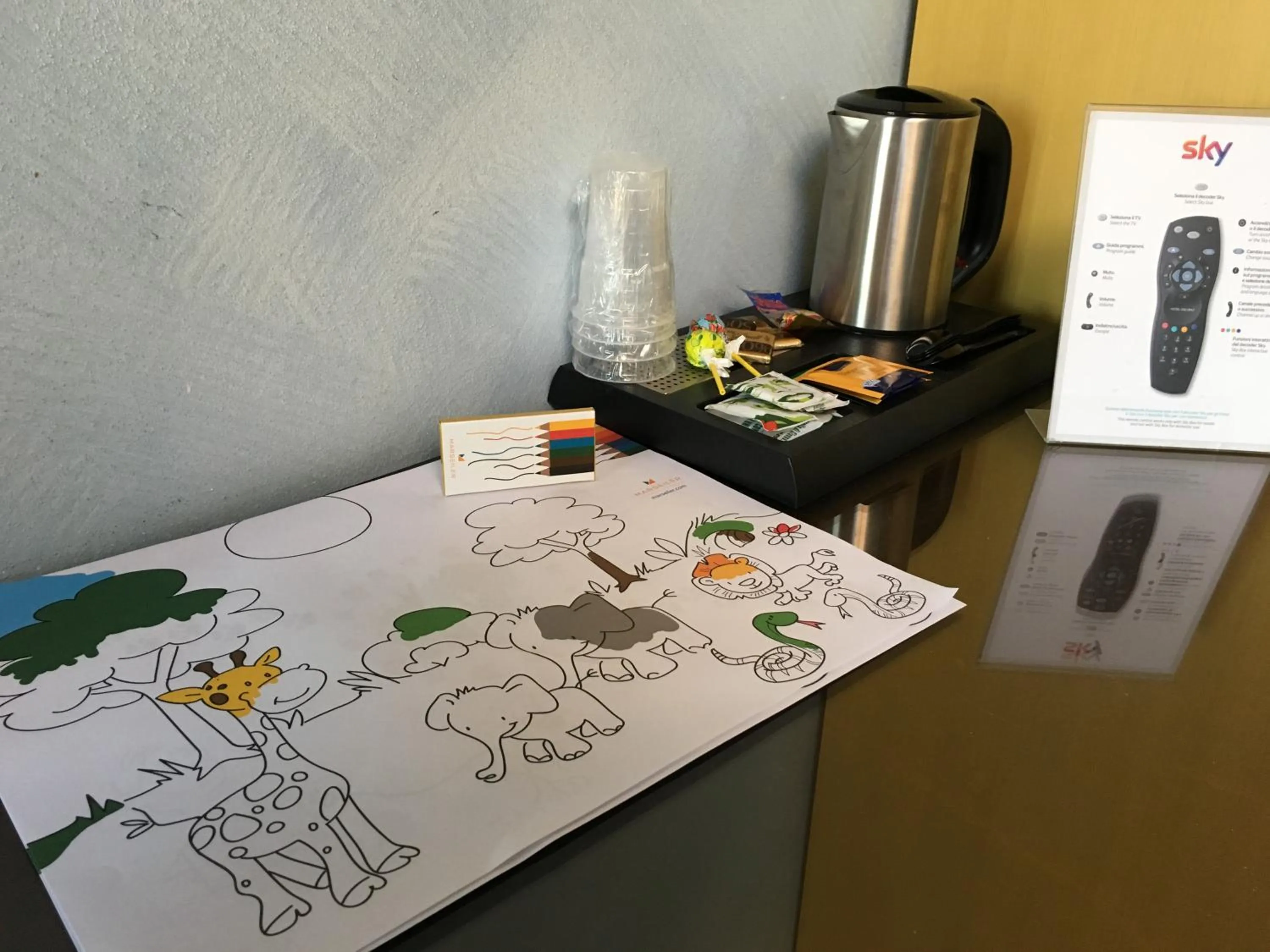 TV and multimedia in Hotel del Rio Srl - RISTORANTE e Azienda agricola