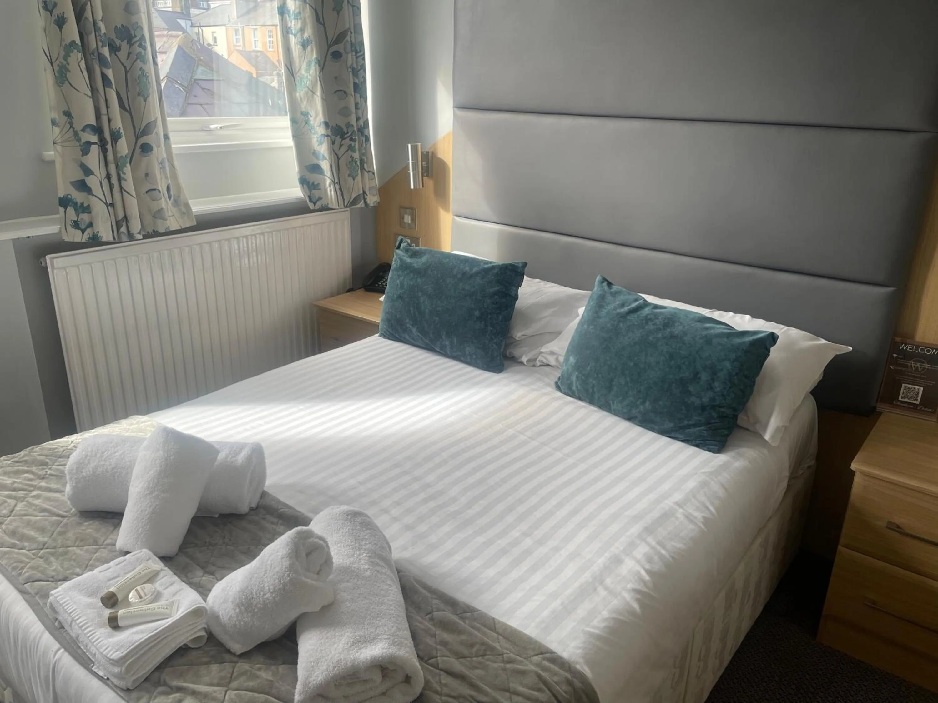 Bed in The Wildings Hotel & Tudno's Restaurant
