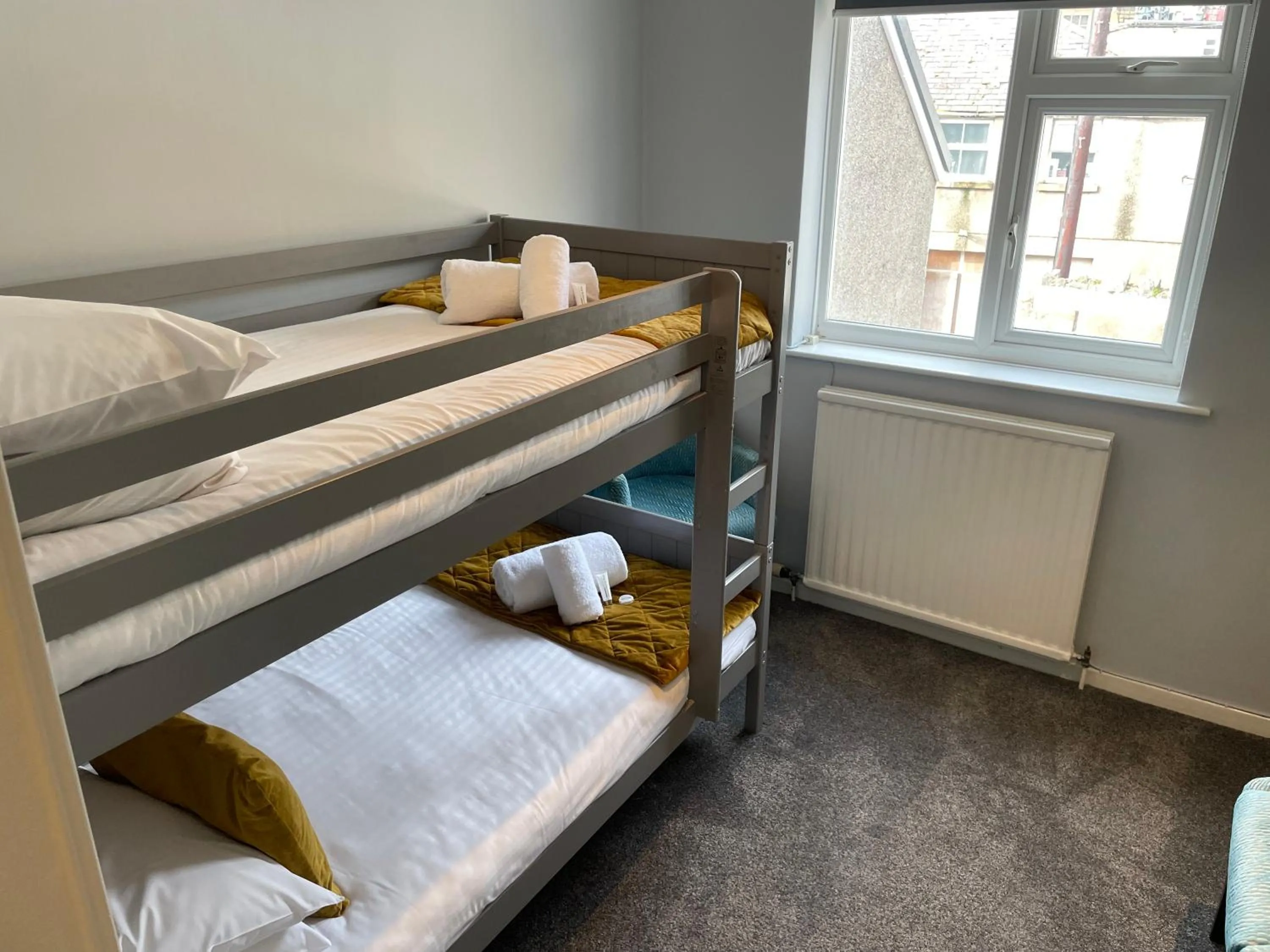 Bed in The Wildings Hotel & Tudno's Restaurant