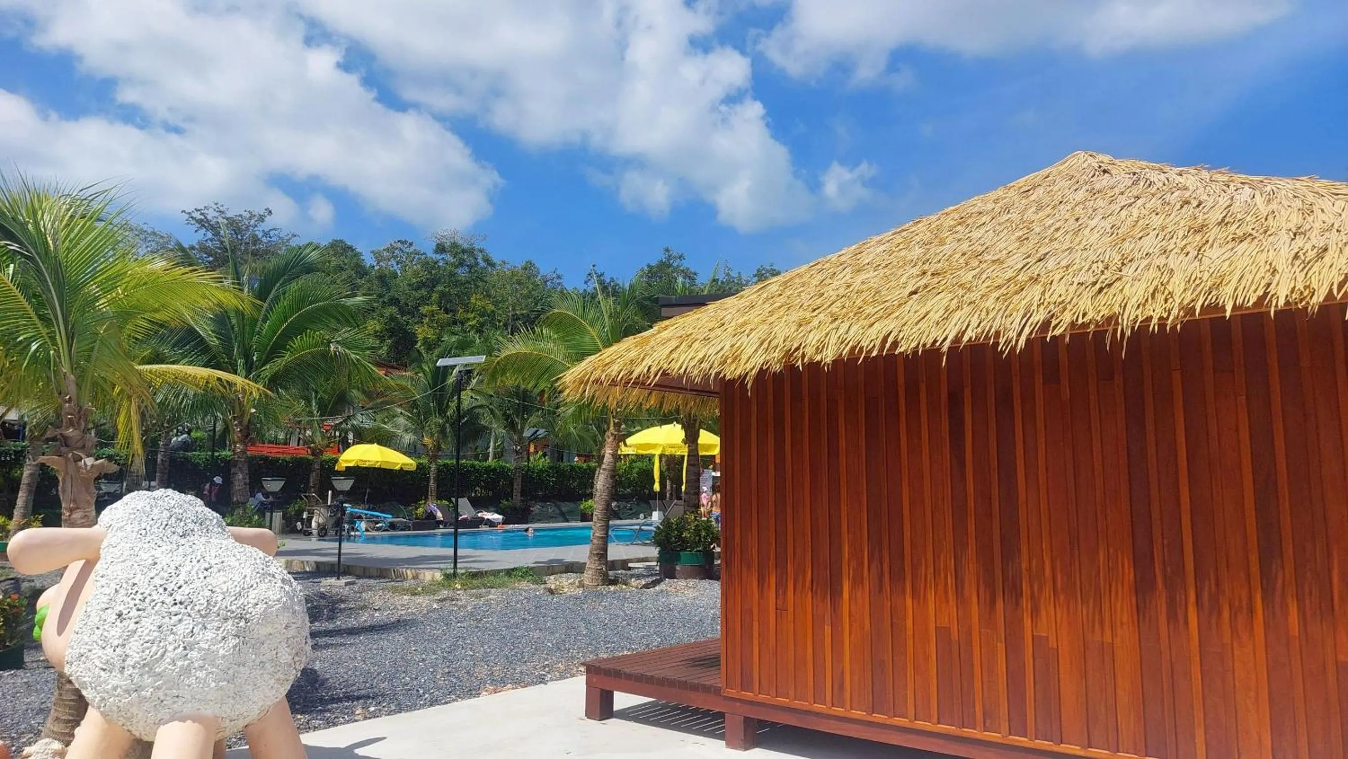 Day in Chomview Lanta Water Park Resort