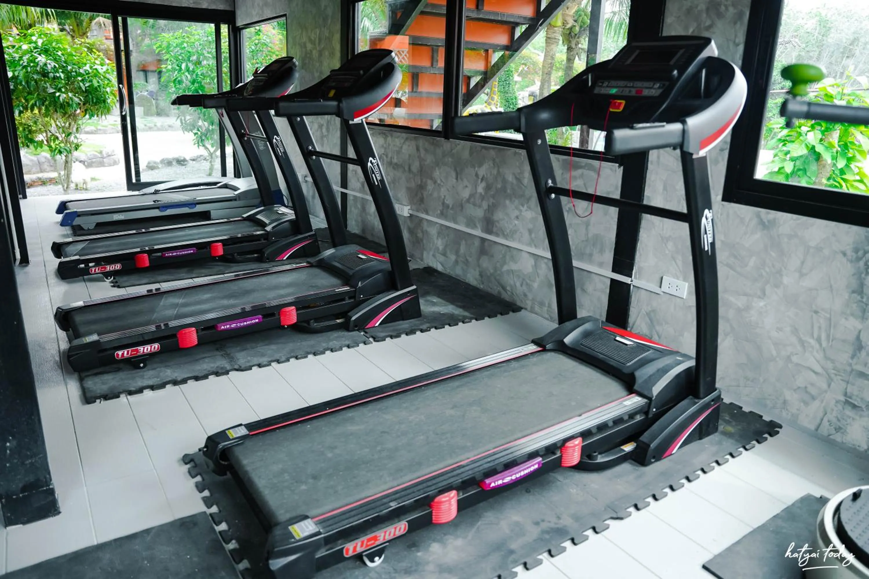 Fitness centre/facilities in Chomview Lanta Water Park Resort