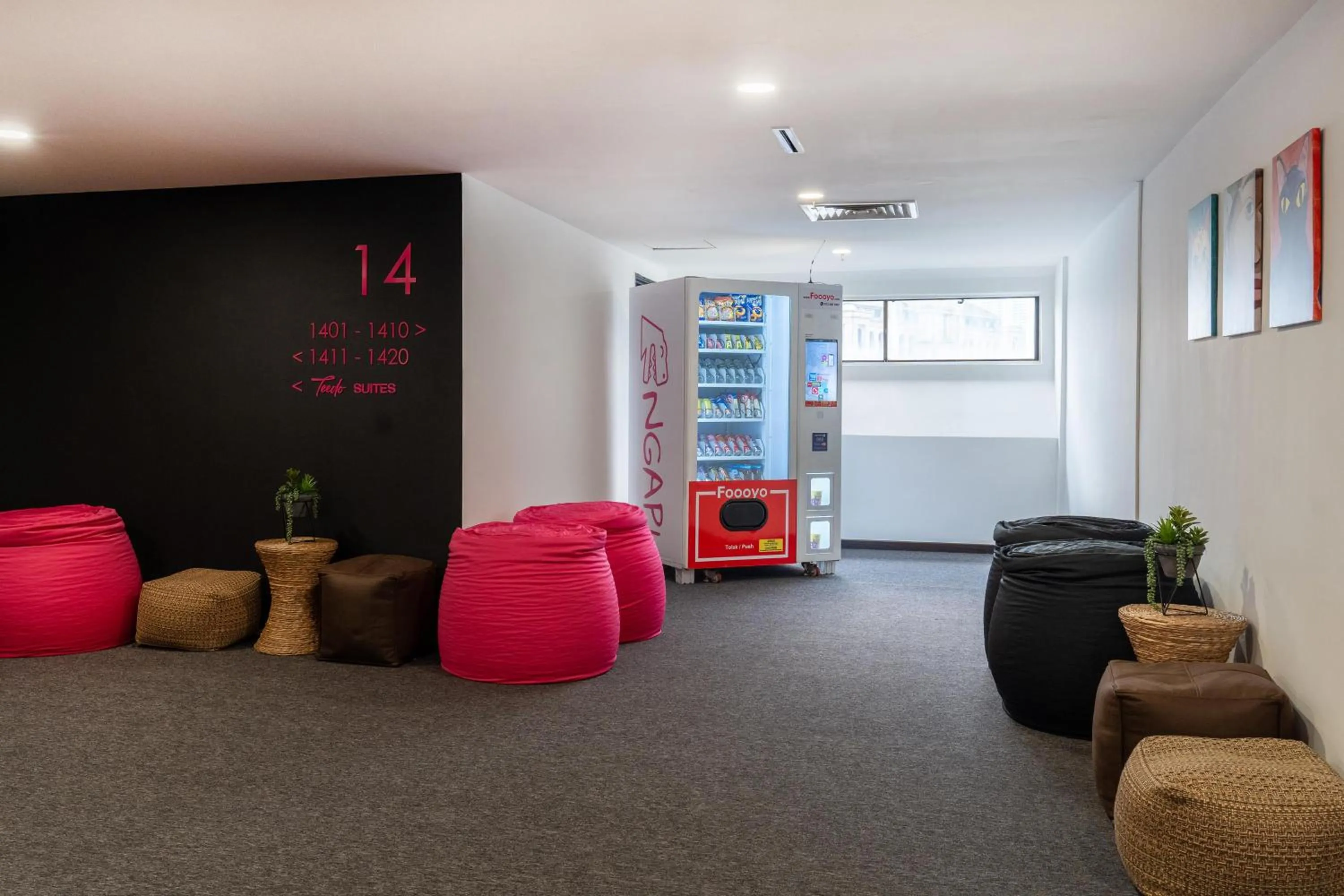Seating area in TEEDO Hotel Kuala Lumpur
