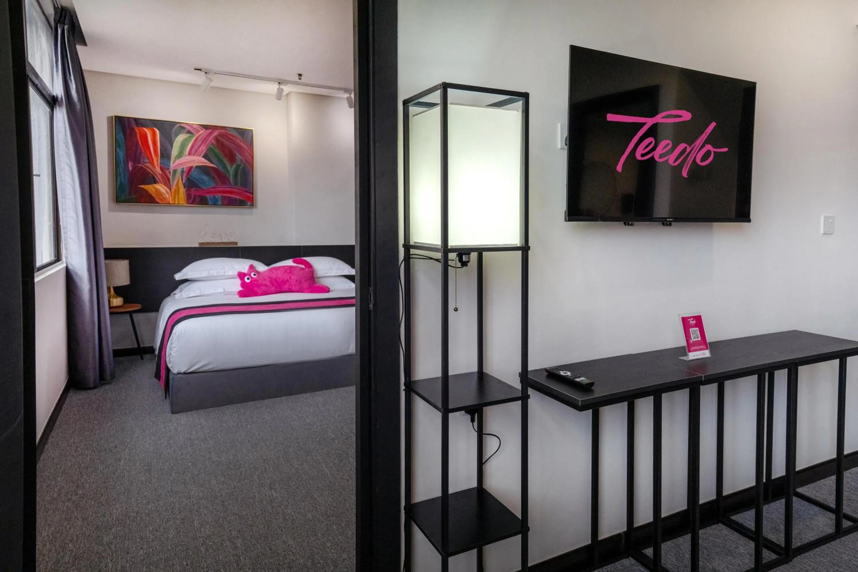 Bed in TEEDO Hotel Kuala Lumpur