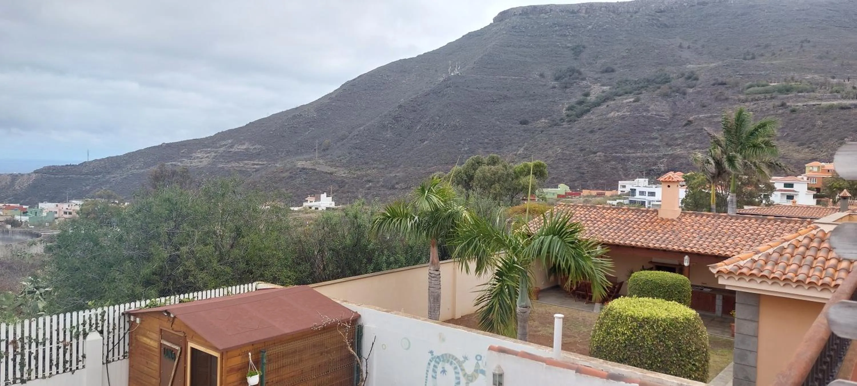 Garden view in Chalet Anagato