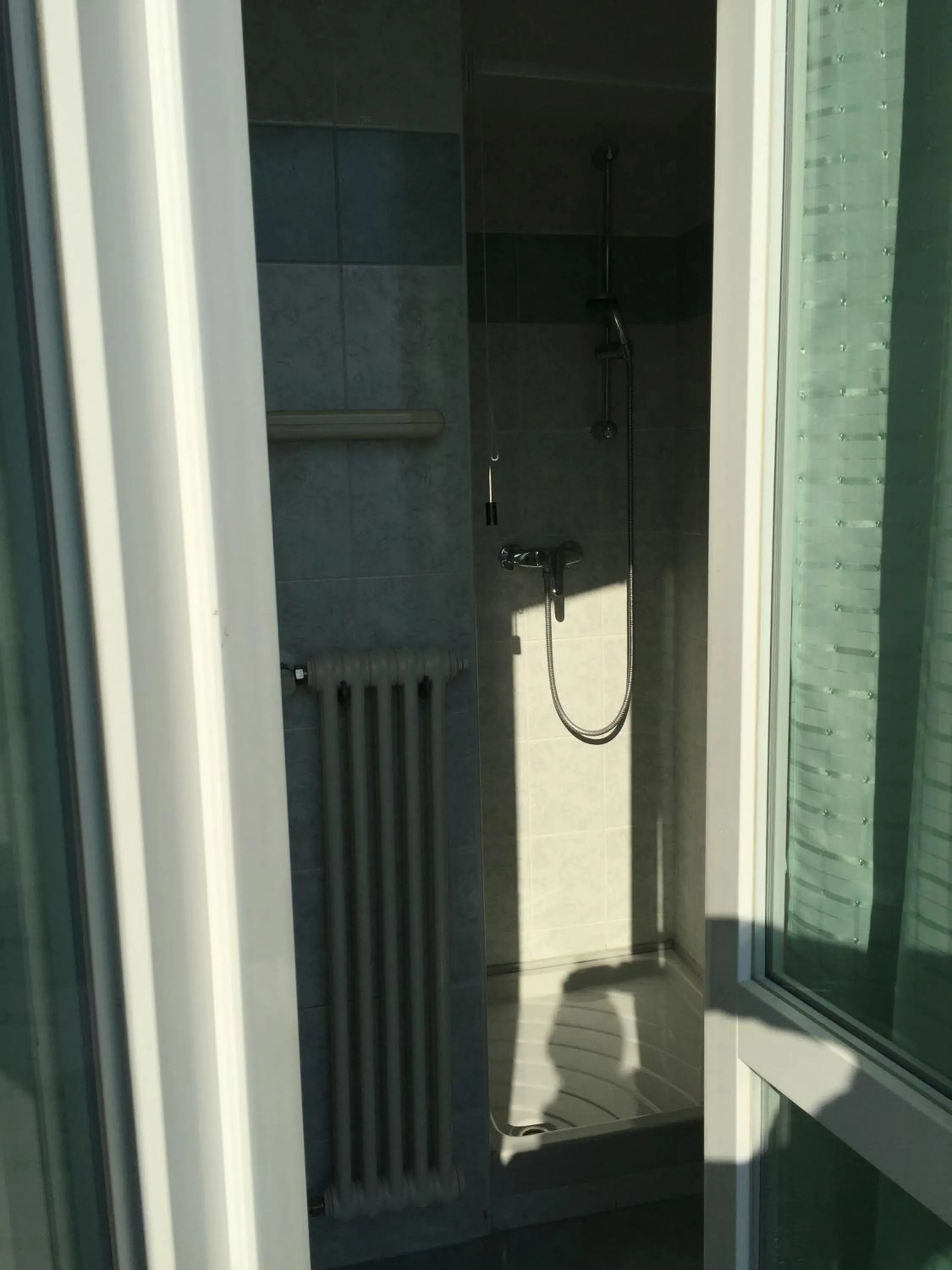 Shower in Hotel Plinio