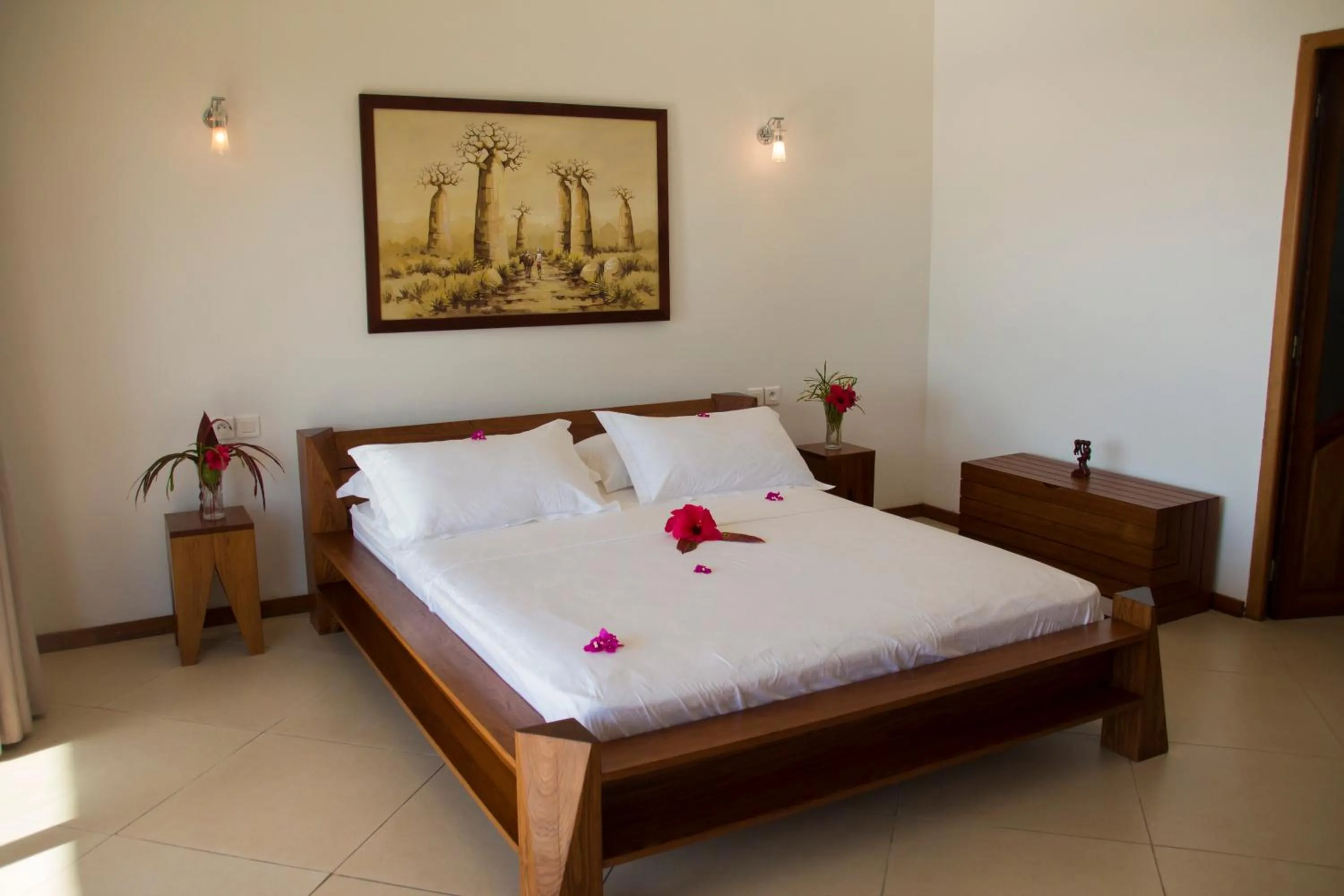 Deluxe Double Room with Sea View in Hotel Mahita Tsara