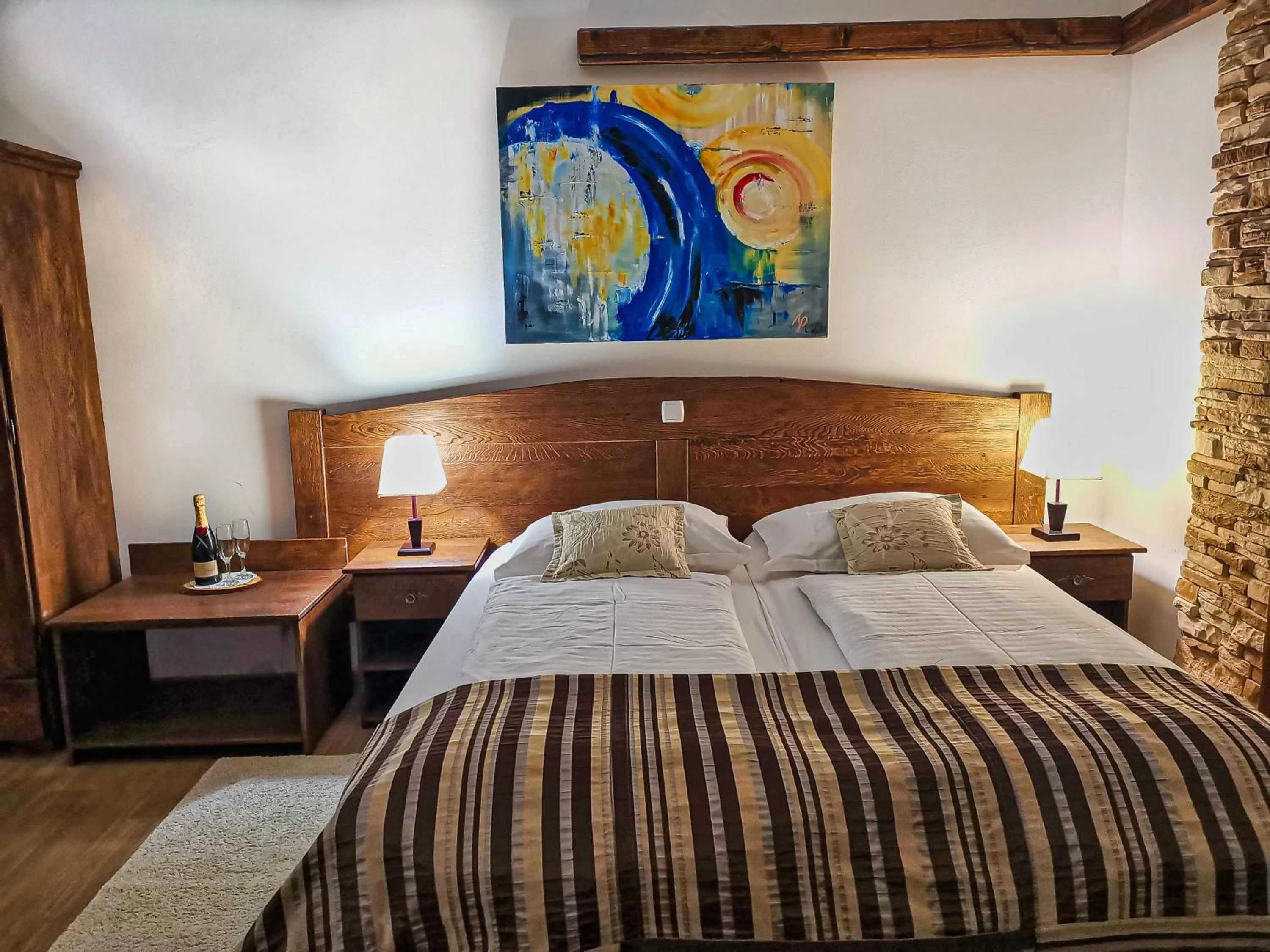 Bed in Etno Garden Exclusive