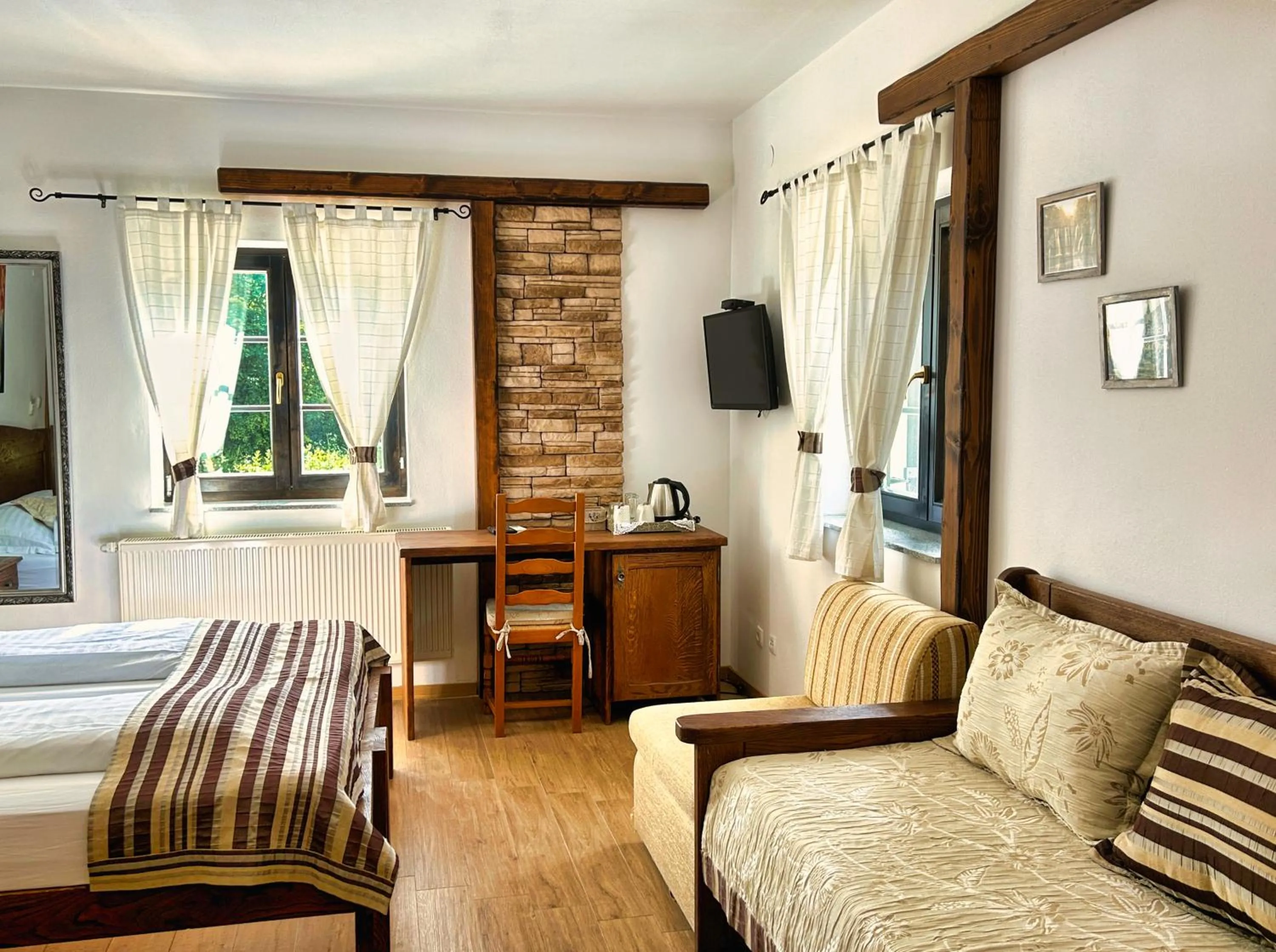 Bed in Etno Garden Exclusive