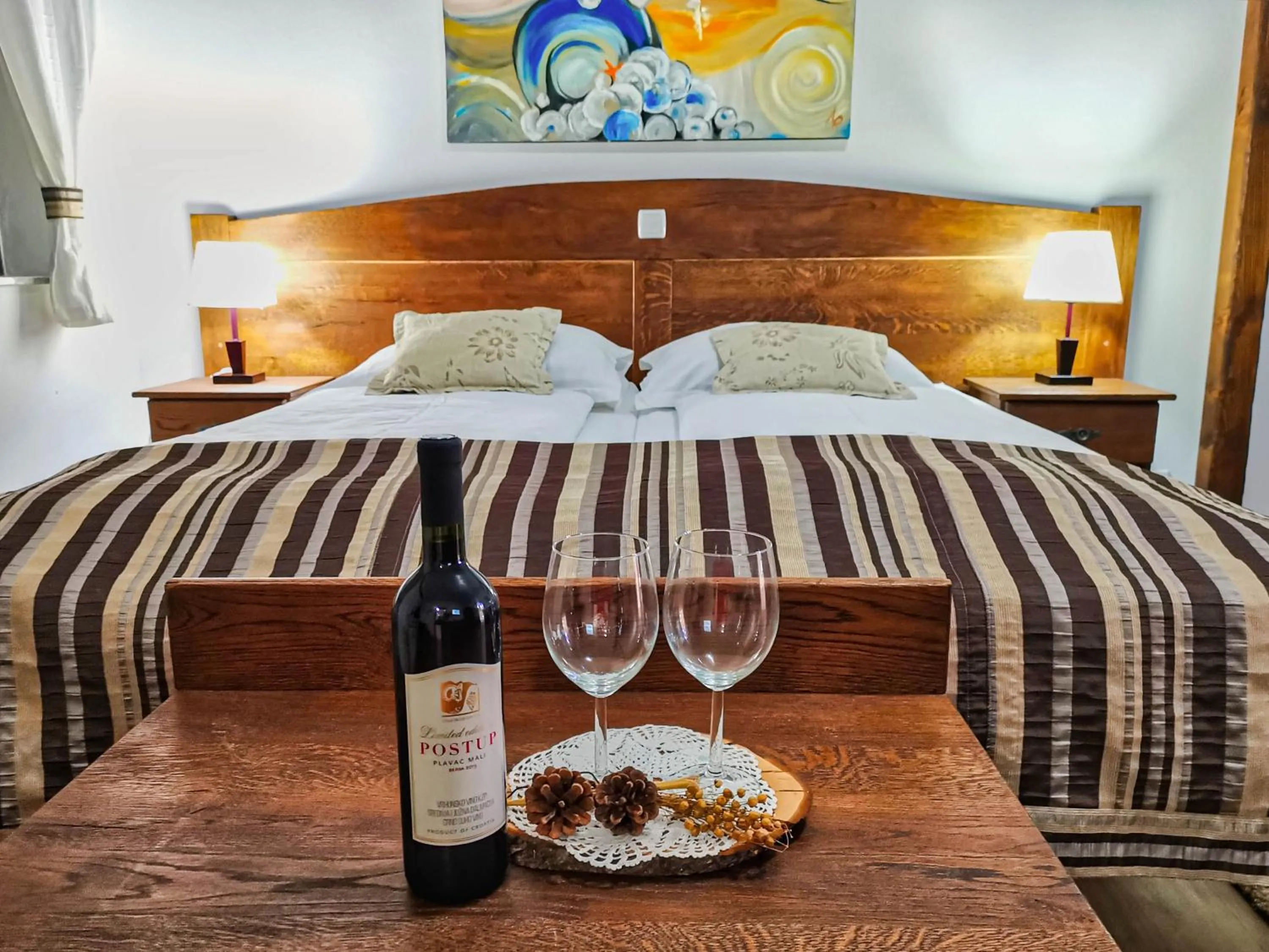 Bed in Etno Garden Exclusive