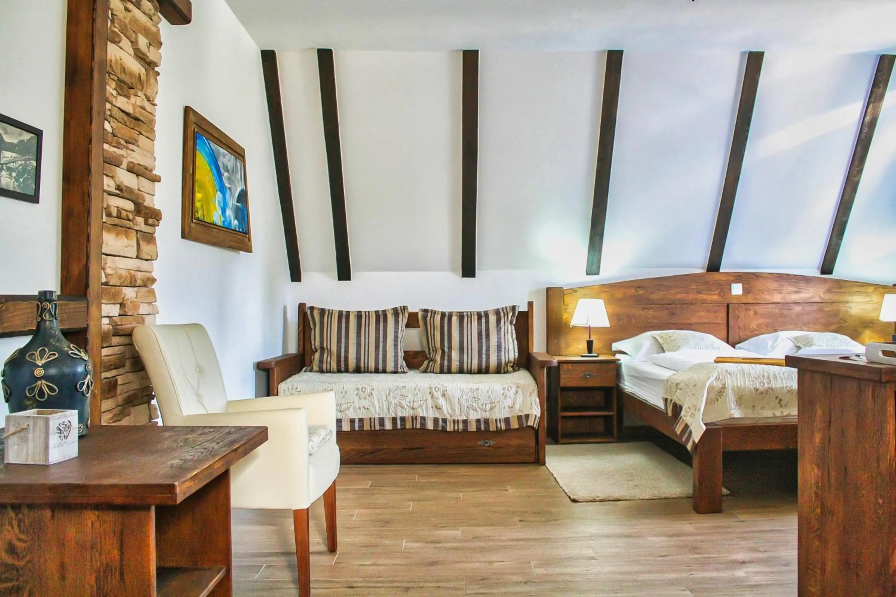 Bed in Etno Garden Exclusive