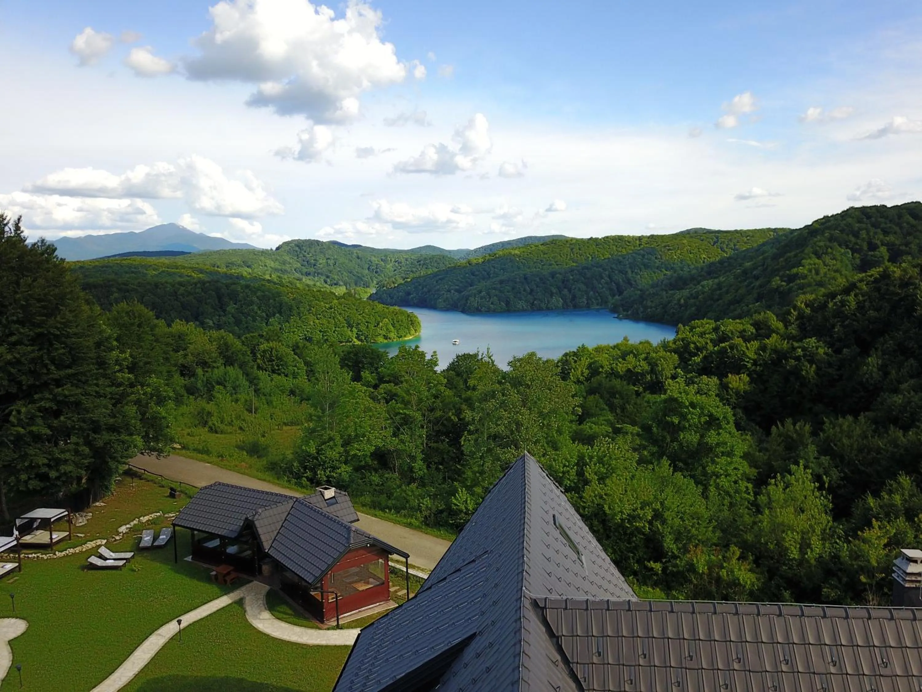 Natural landscape in Etno Garden Exclusive