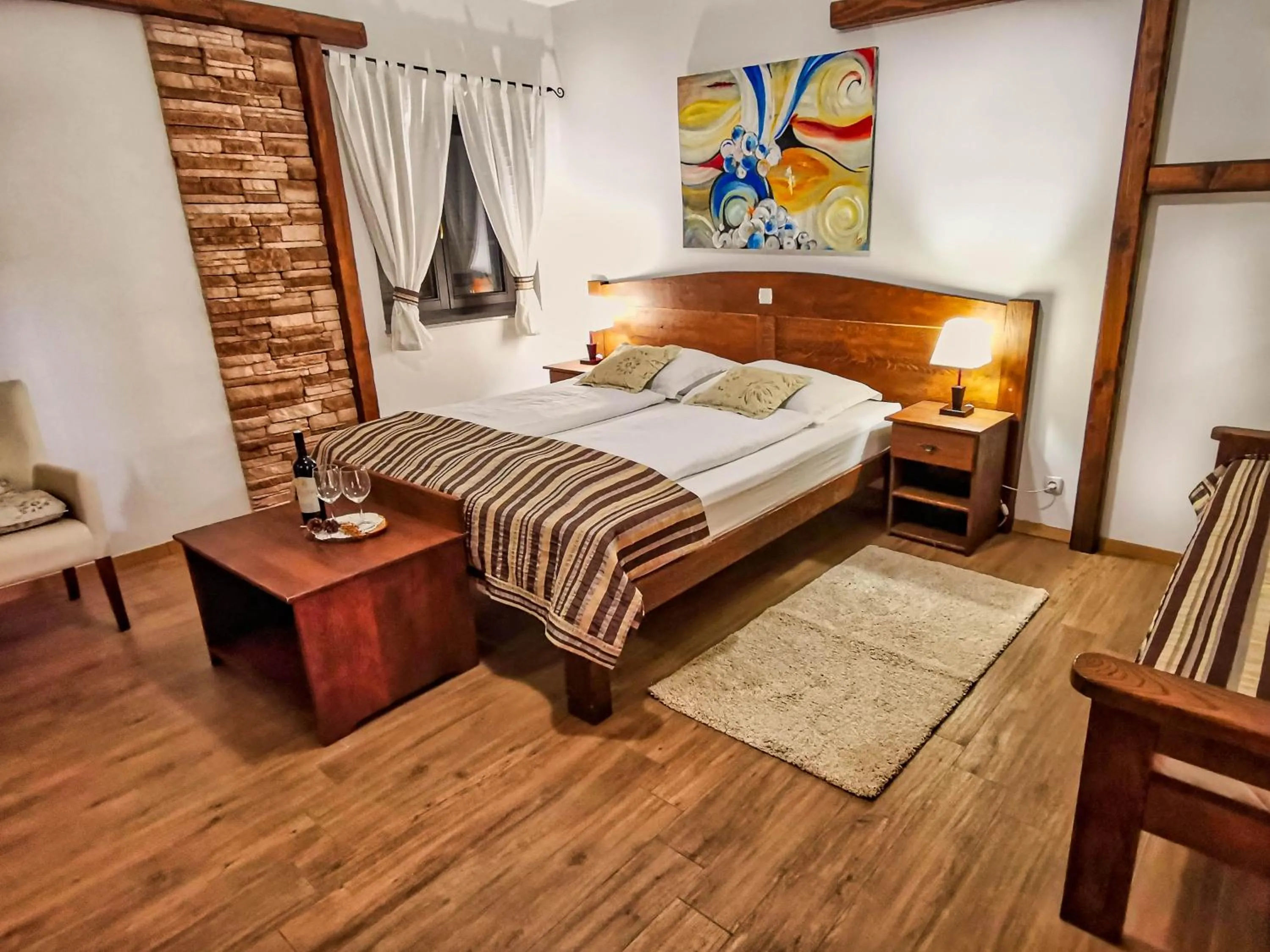 Bed in Etno Garden Exclusive