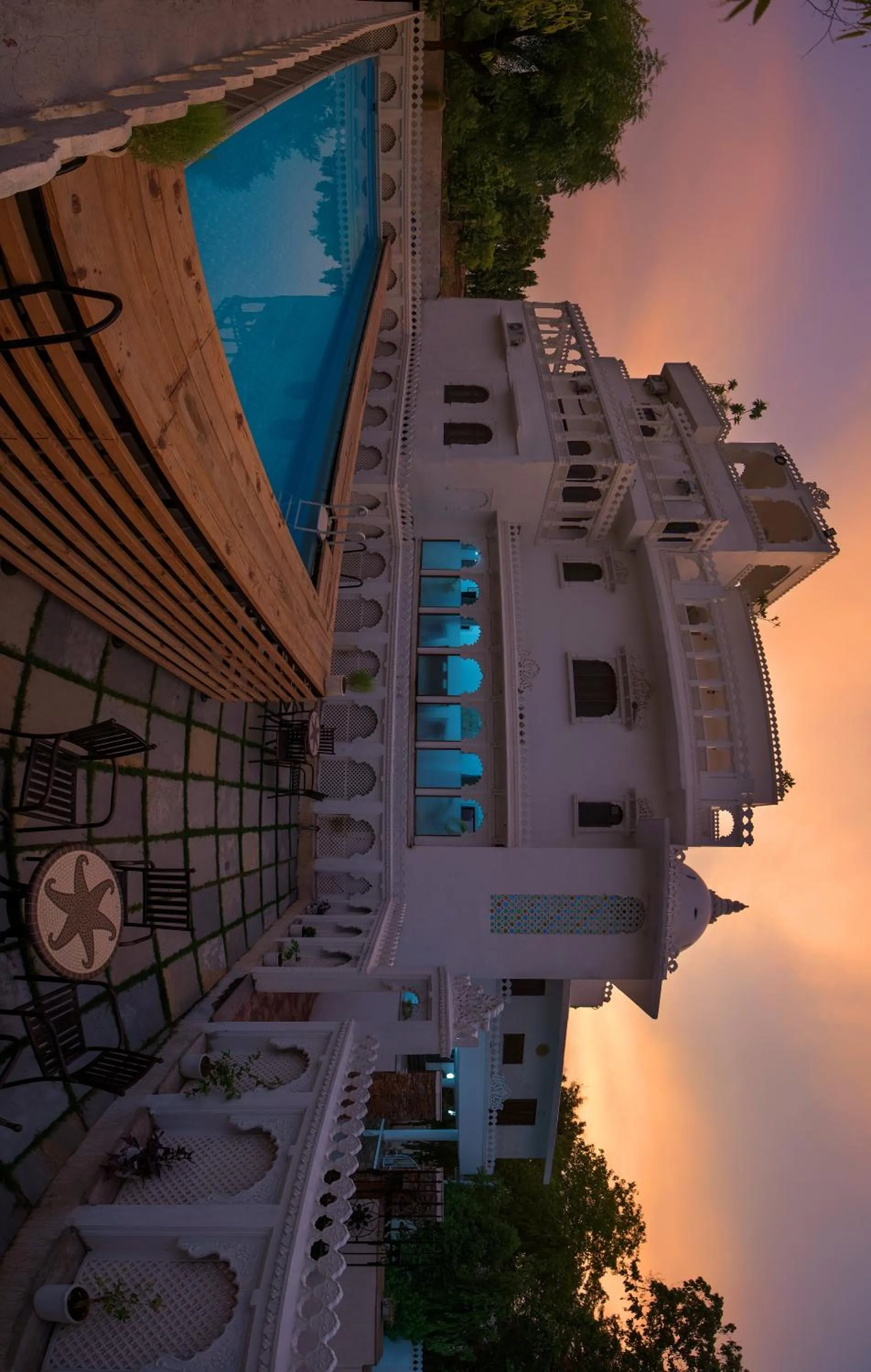 Property building in The Lavitra Lakeview Hotel