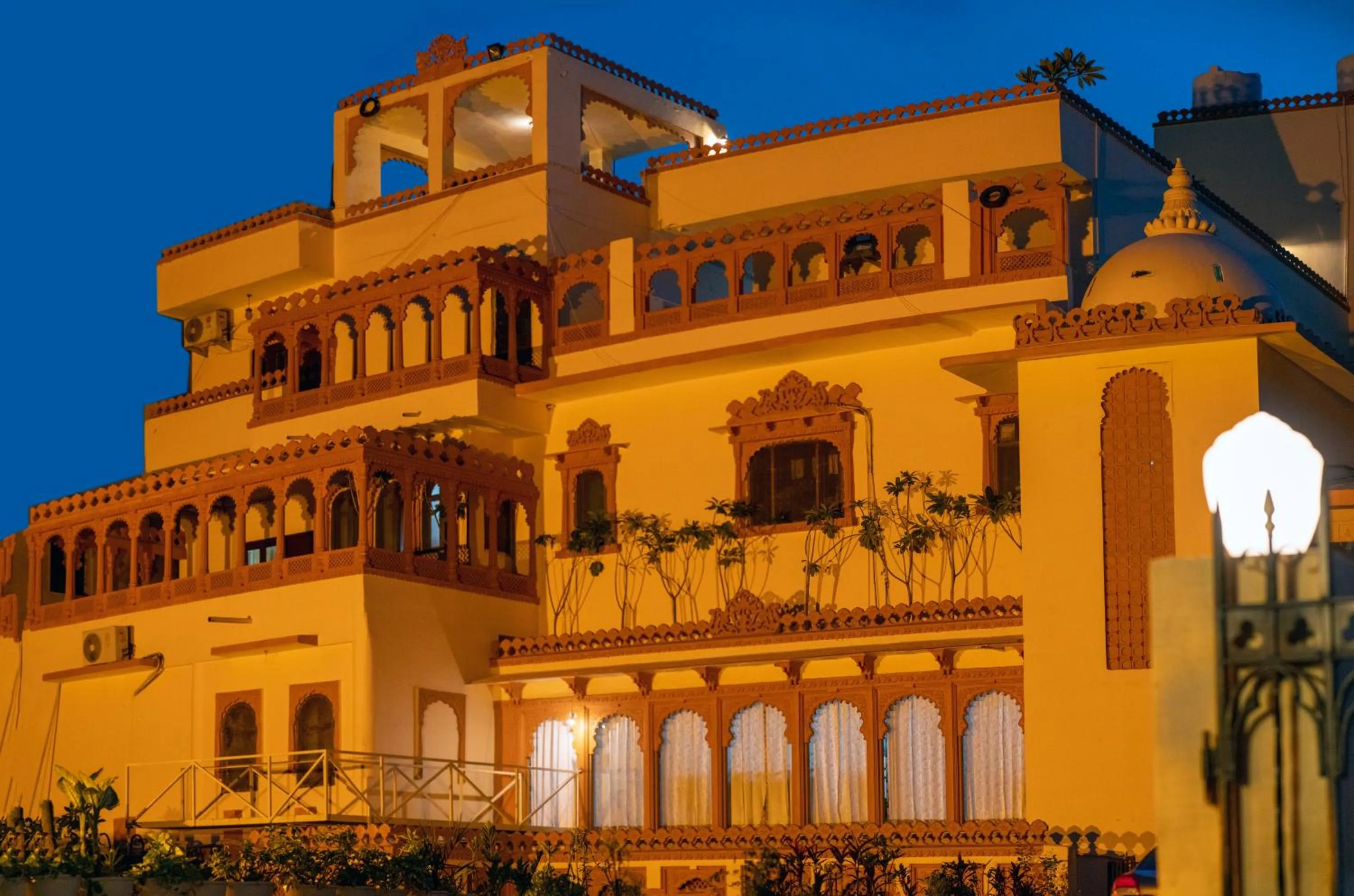 Property building in The Lavitra Lakeview Hotel