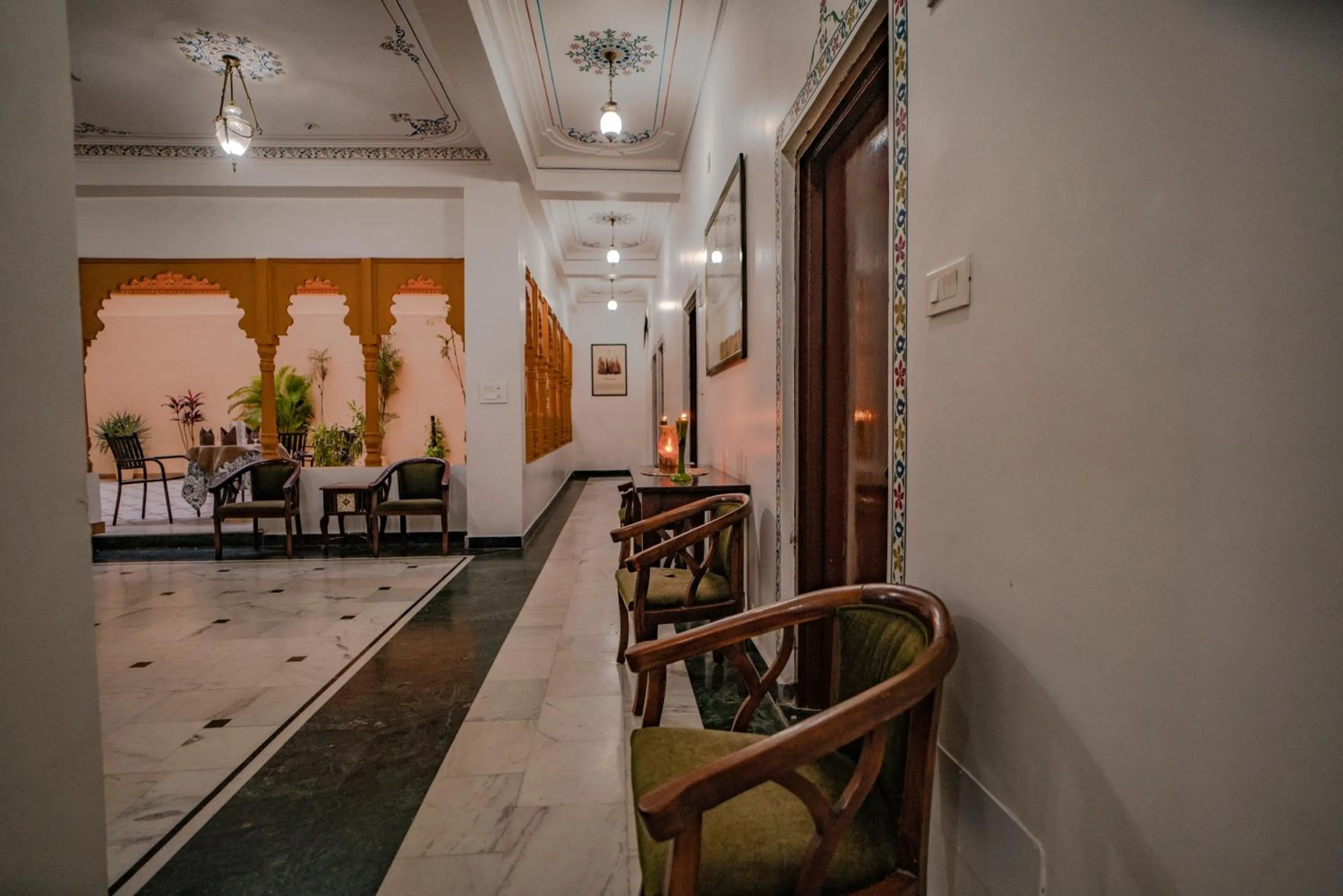 Seating area in The Lavitra Lakeview Hotel