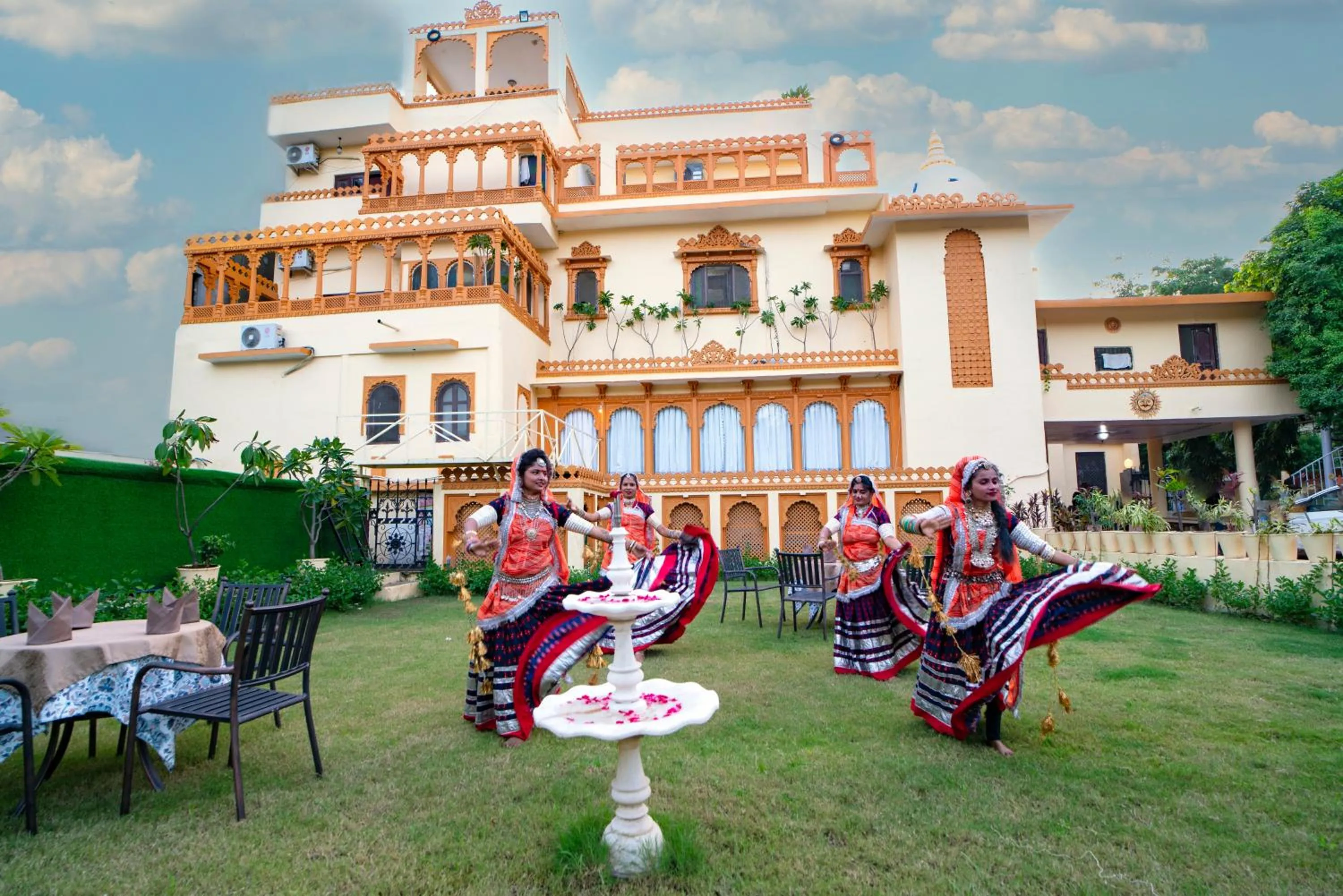 Property building in The Lavitra Lakeview Hotel