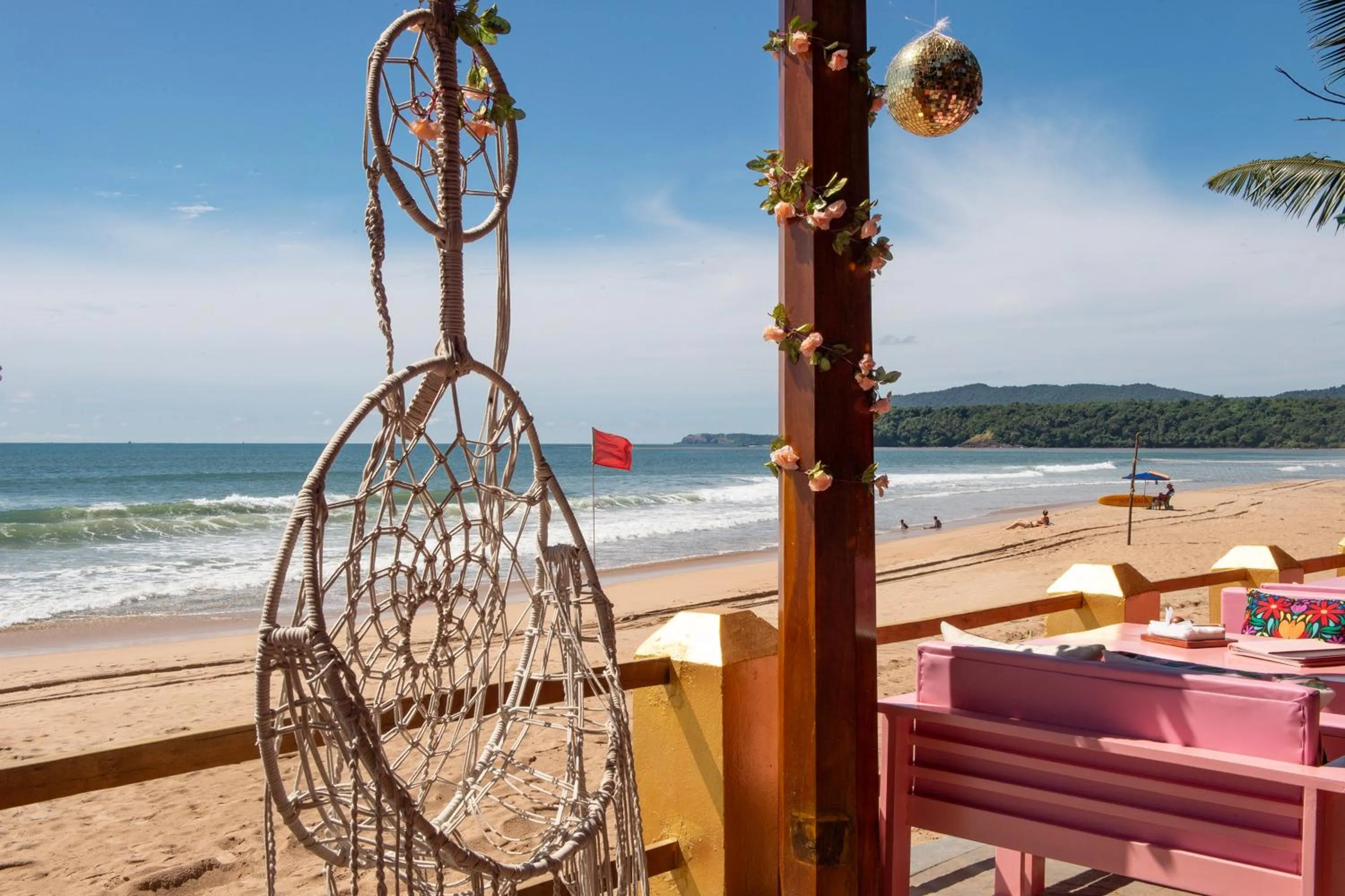 Natural landscape in The Rose Goa Beach Resort