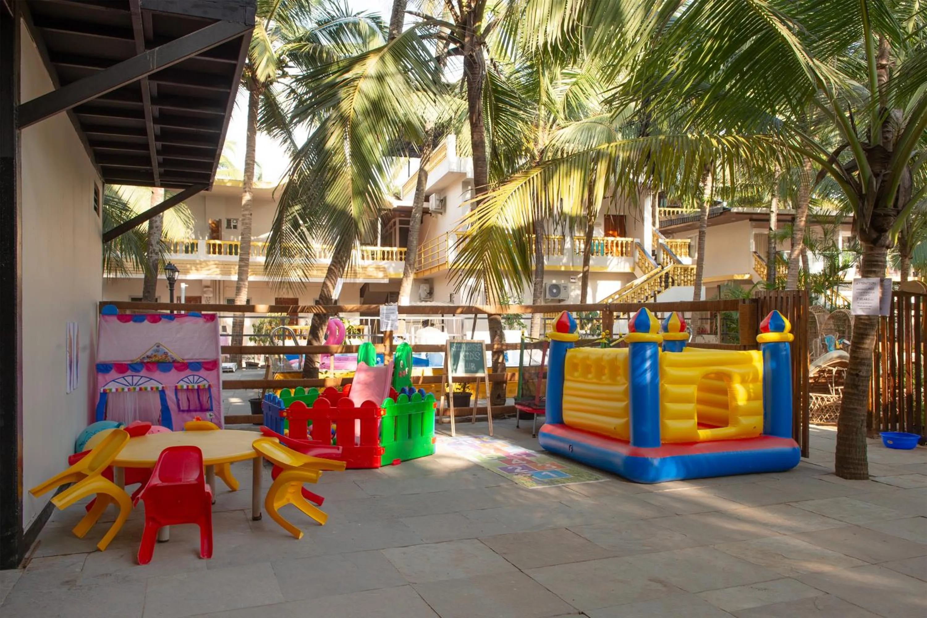 Day in The Rose Goa Beach Resort