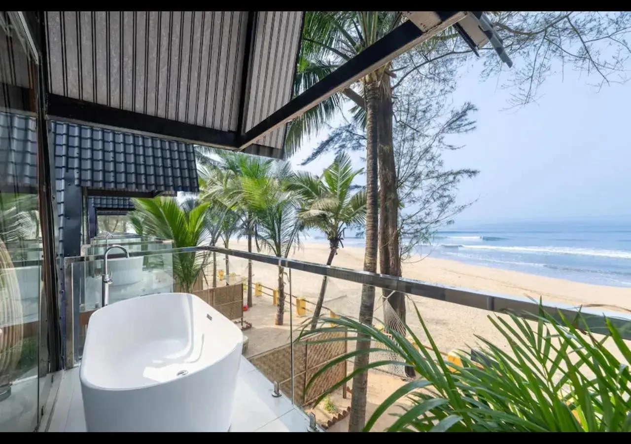 Sea view in The Rose Goa Beach Resort