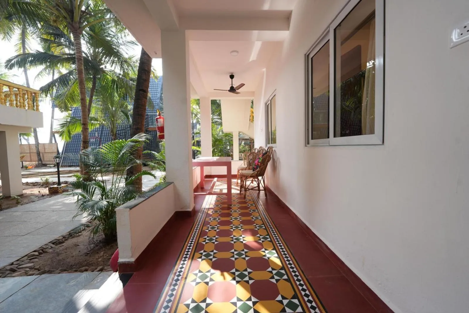 Balcony/Terrace in The Rose Goa Beach Resort