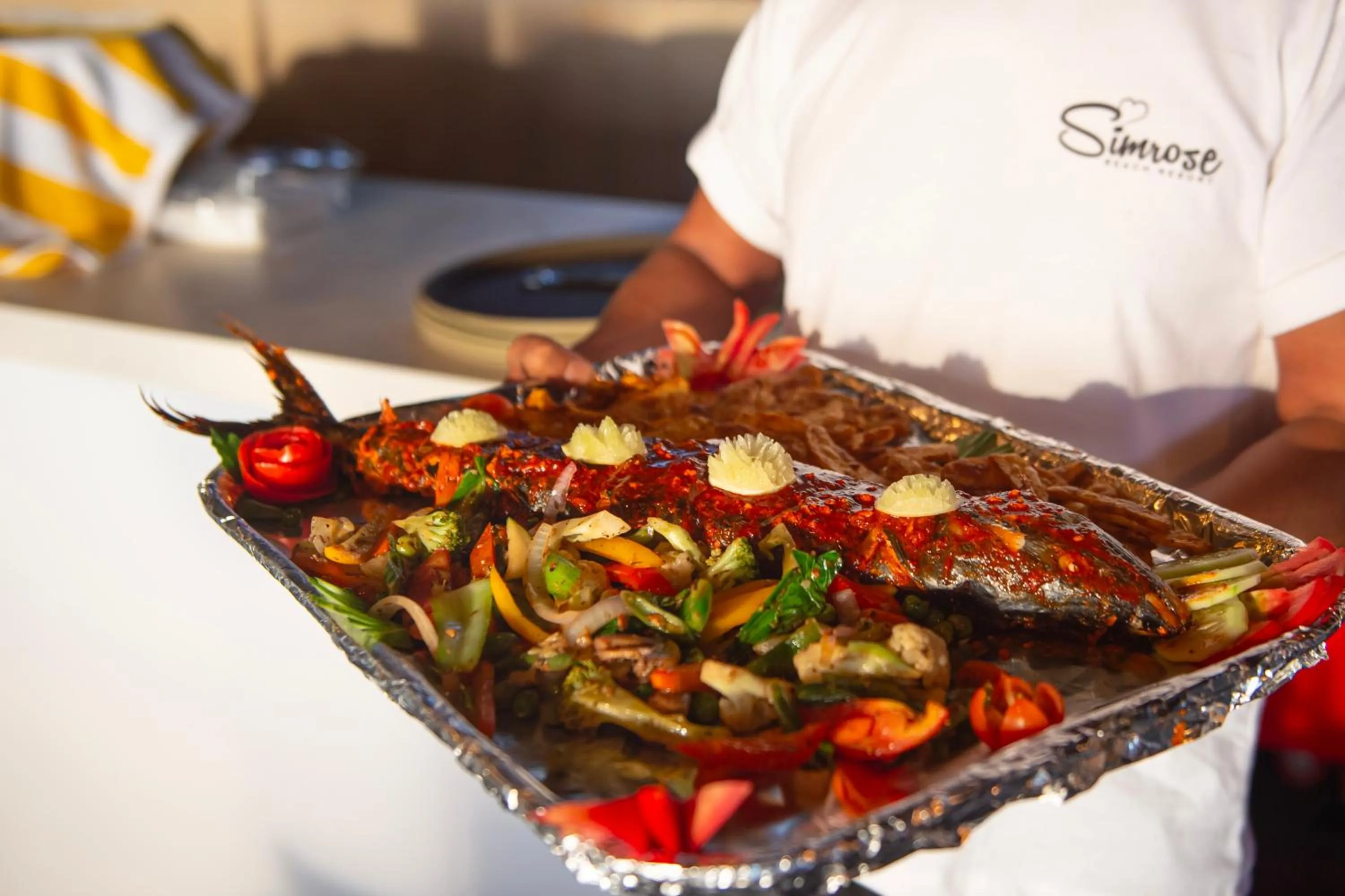 Food in The Rose Goa Beach Resort