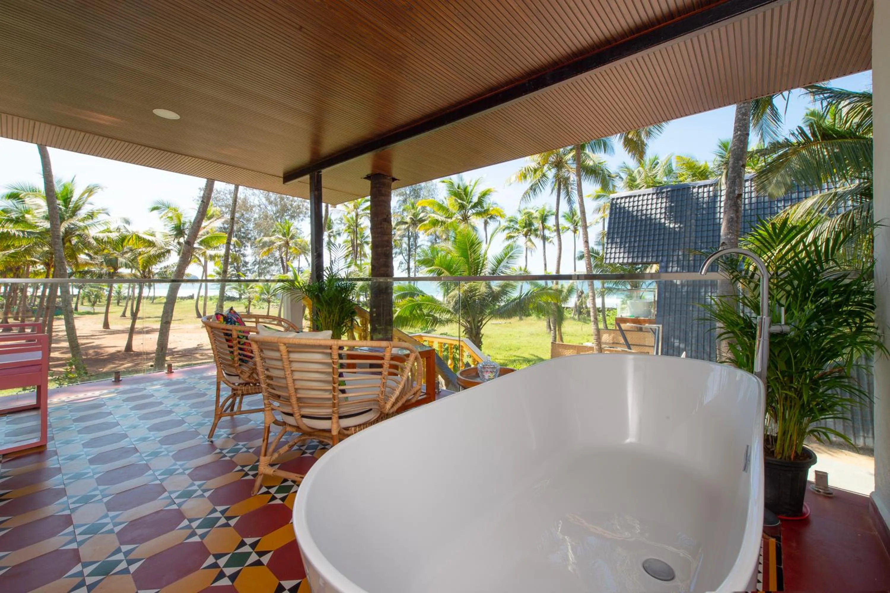 Hot Tub in The Rose Goa Beach Resort