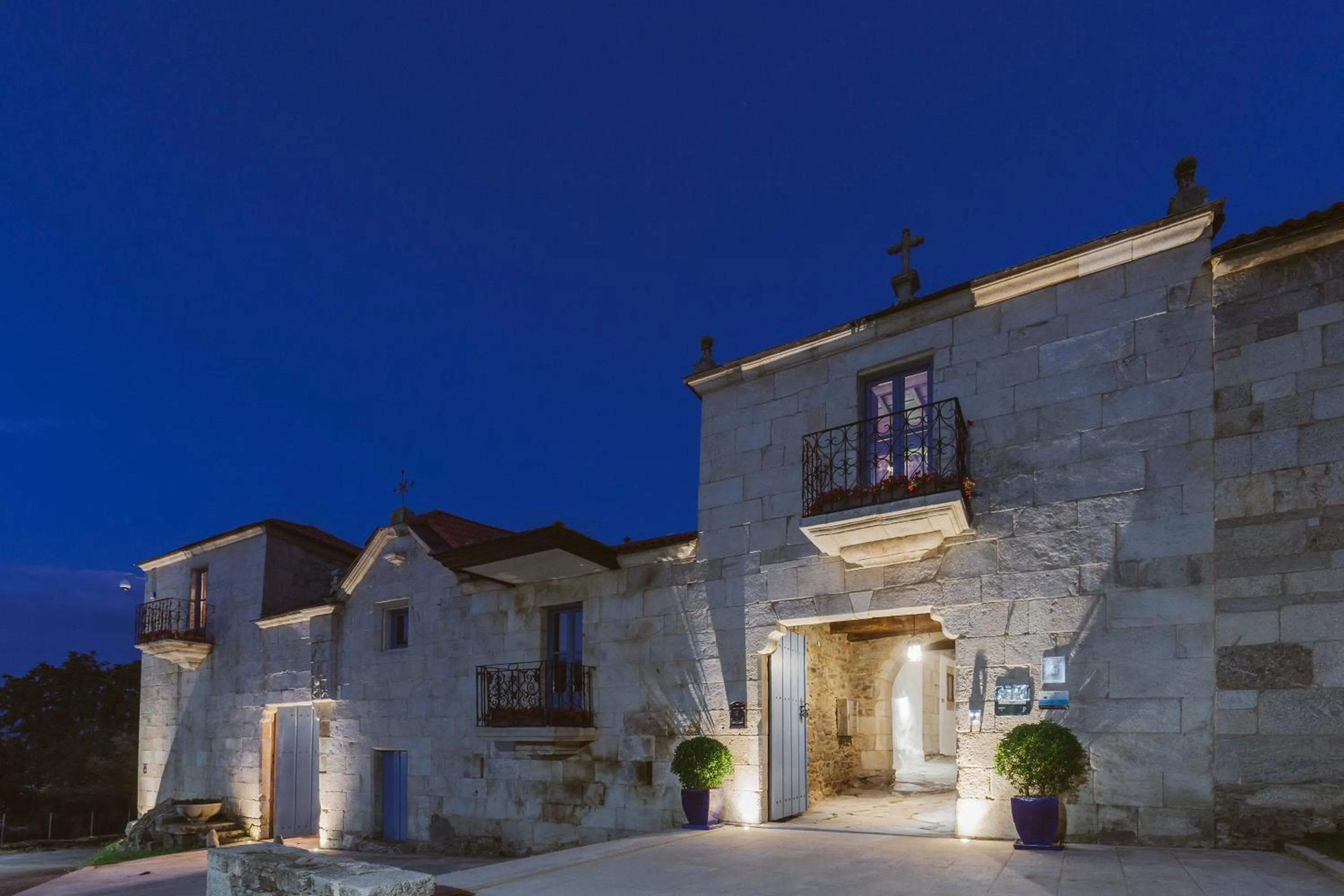 Facade/entrance in Pazo da Pena Manzaneda